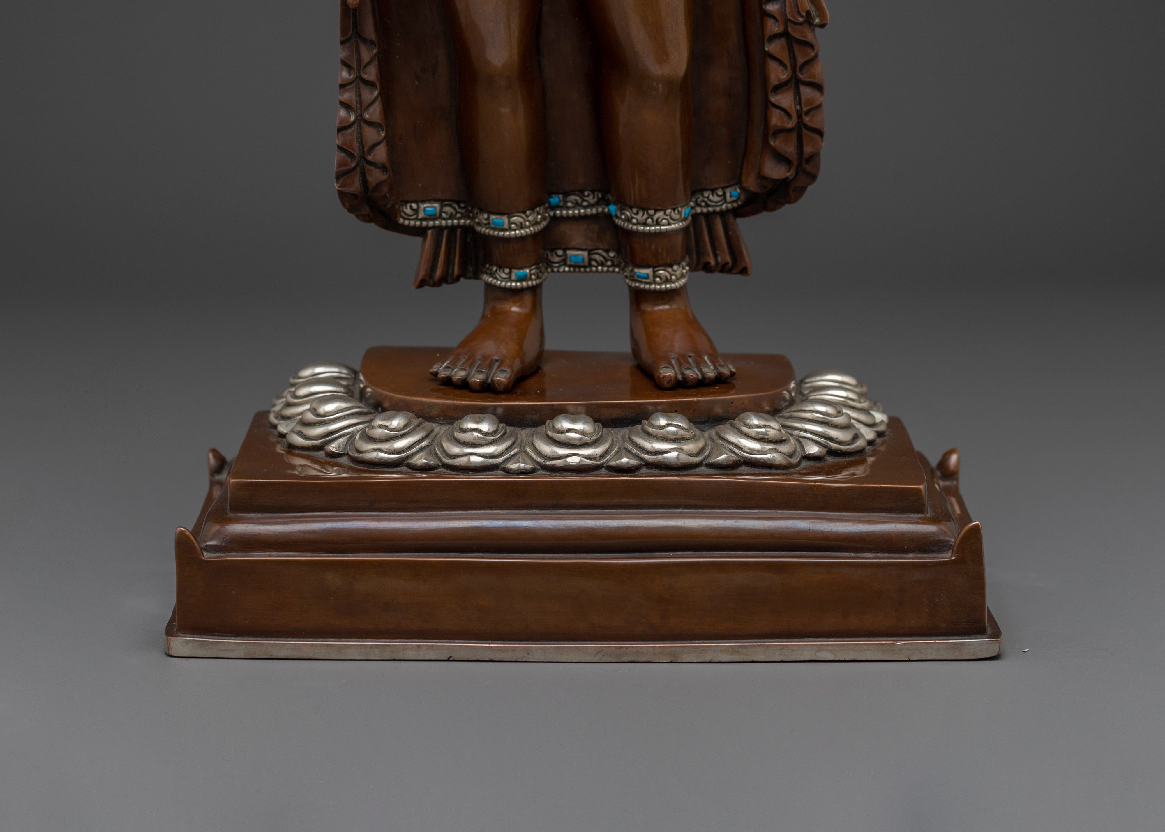 Standing Buddha Dipankara Statue | Tibetan Sculpture Art