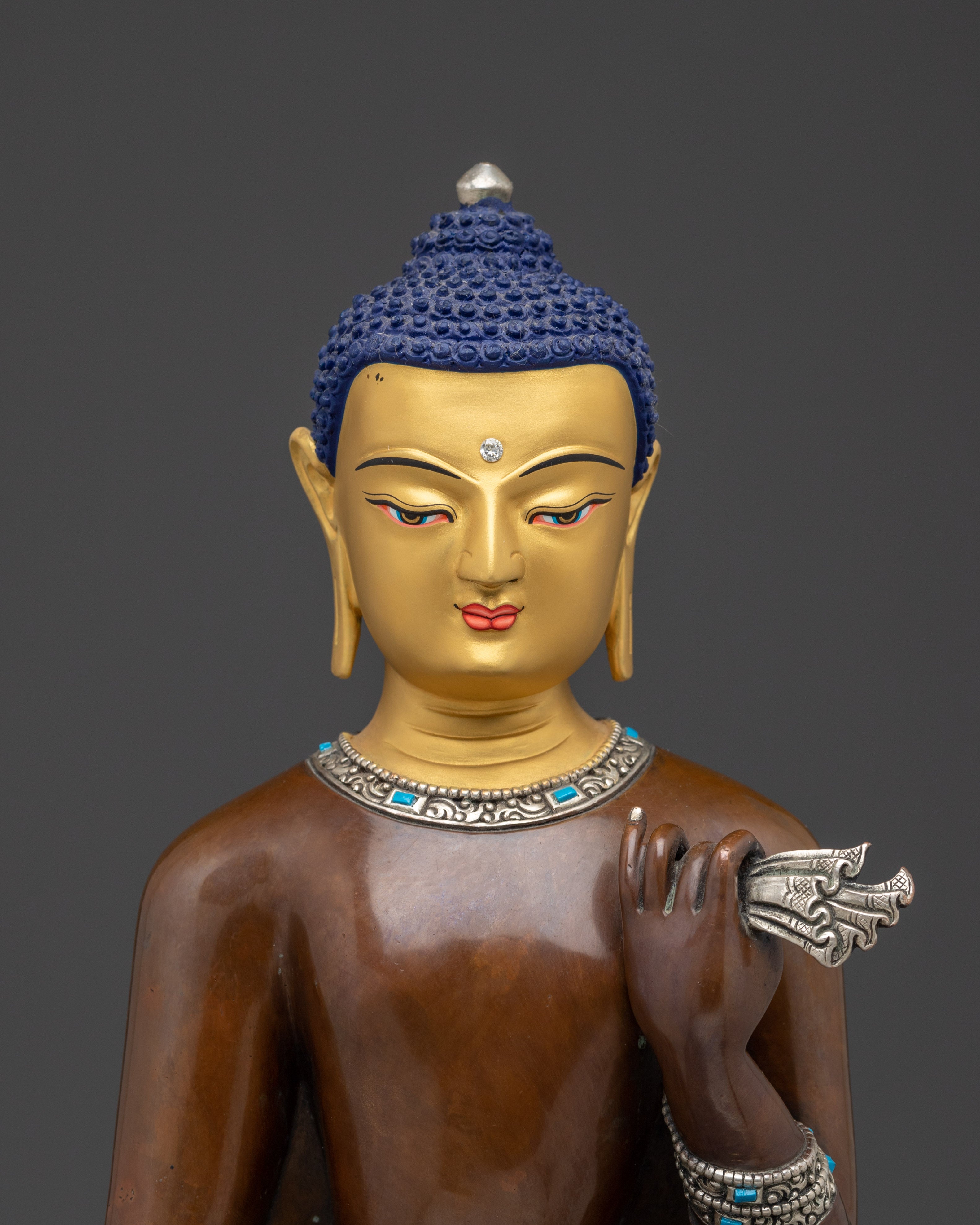 Standing Buddha Dipankara Statue | Tibetan Sculpture Art