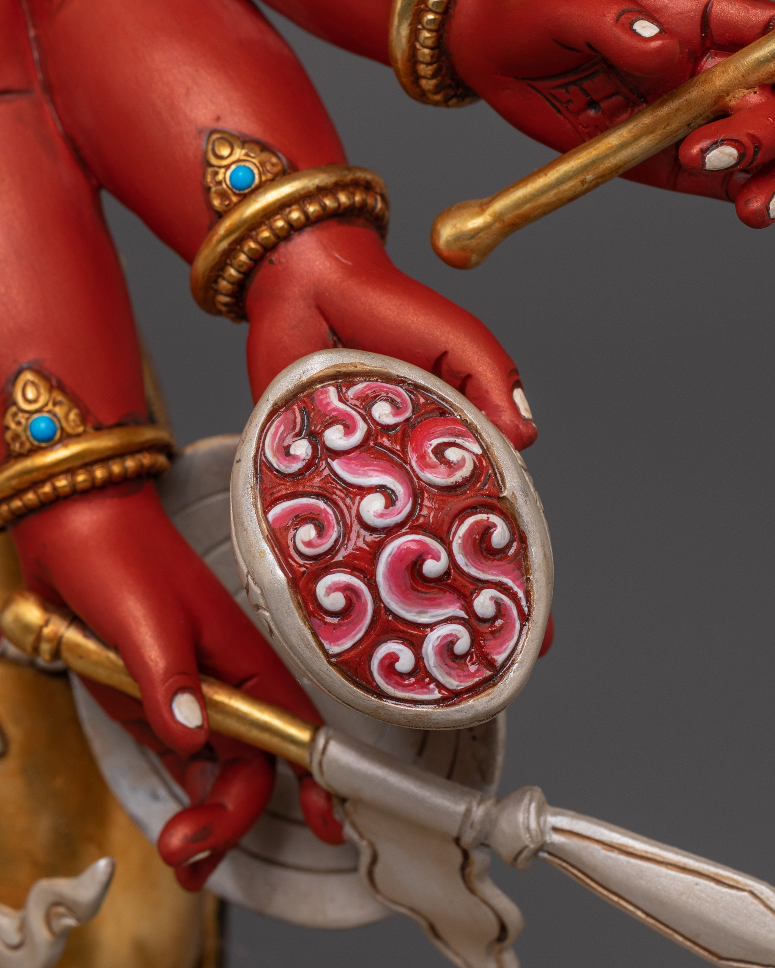 Multi-armed Ganesha Statue | Embodiment of Intelligence and Wisdom