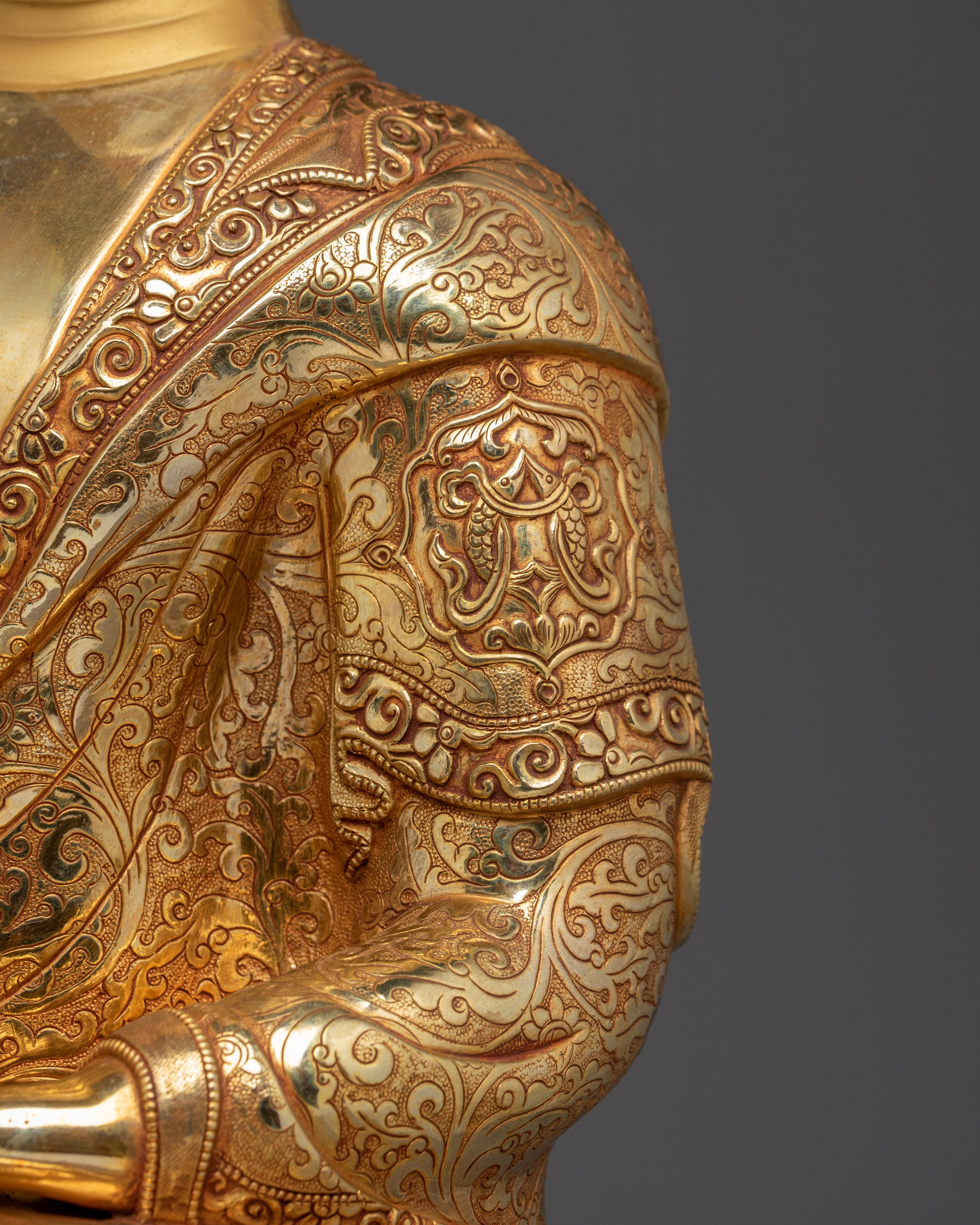 Meditation Idol Shakyamuni Buddha Art | Himalayan Wisdom Statue