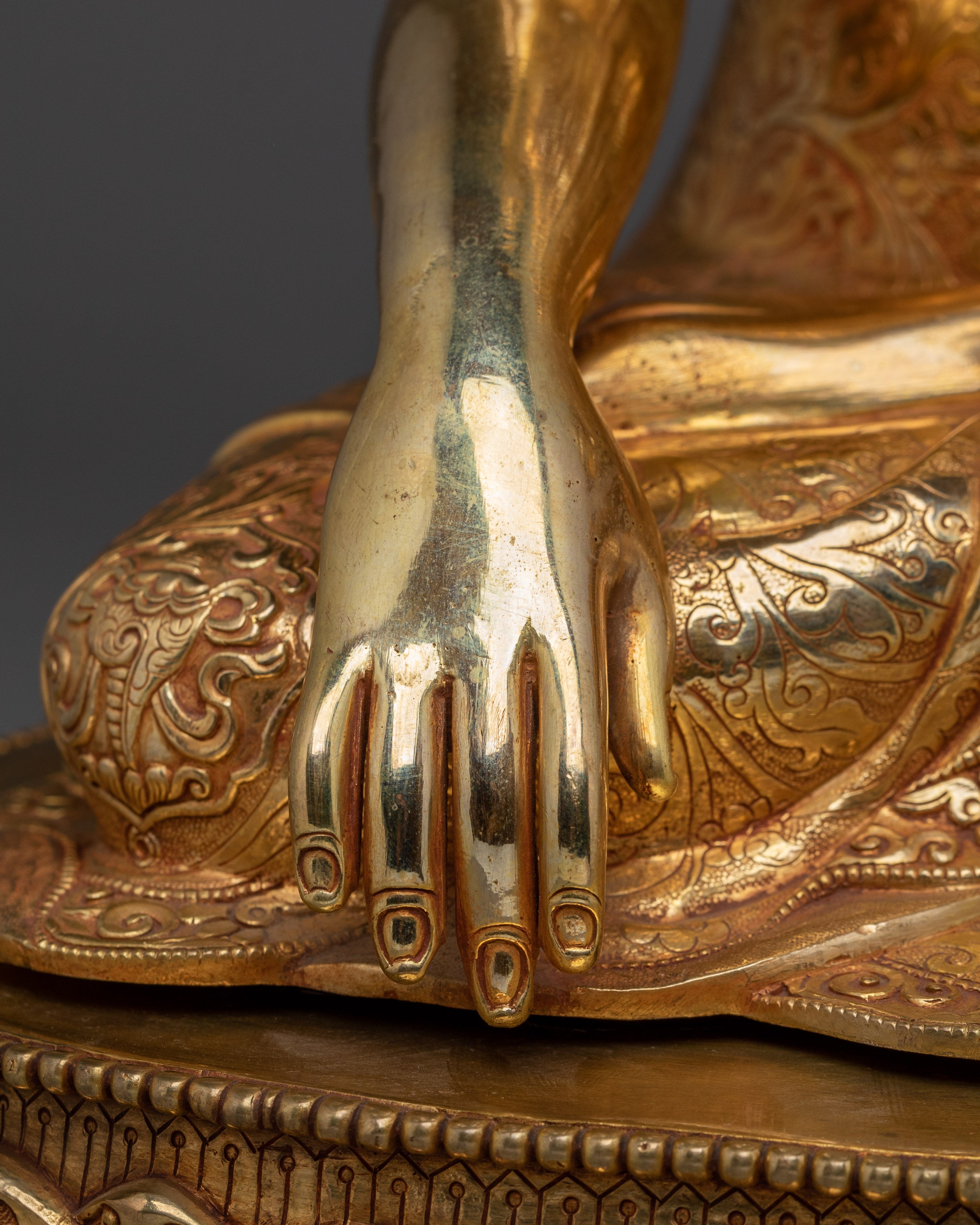 Meditation Idol Shakyamuni Buddha Art | Himalayan Wisdom Statue