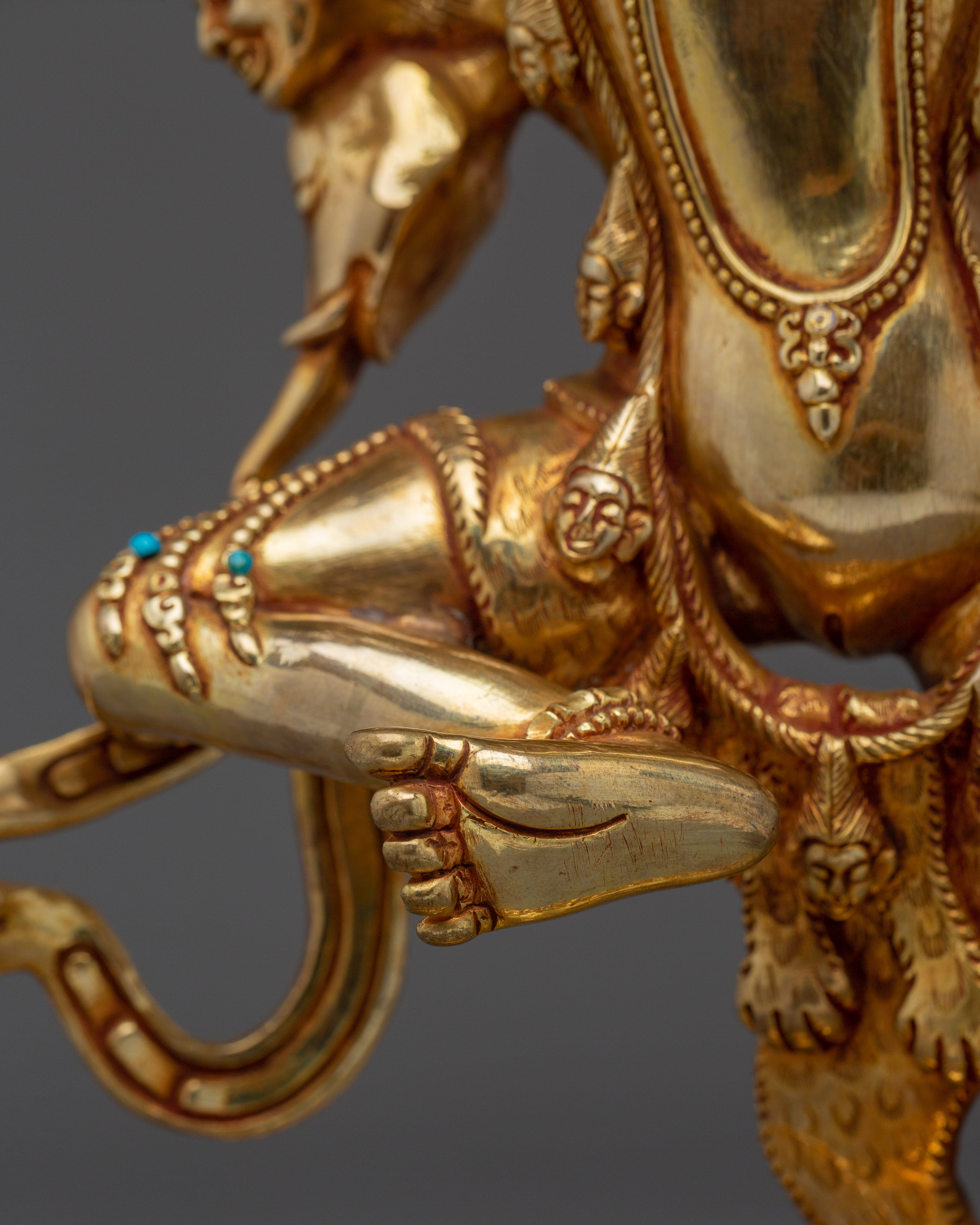 Vajrayana Artwork of Troma Nagmo | Black Wrathful Mother