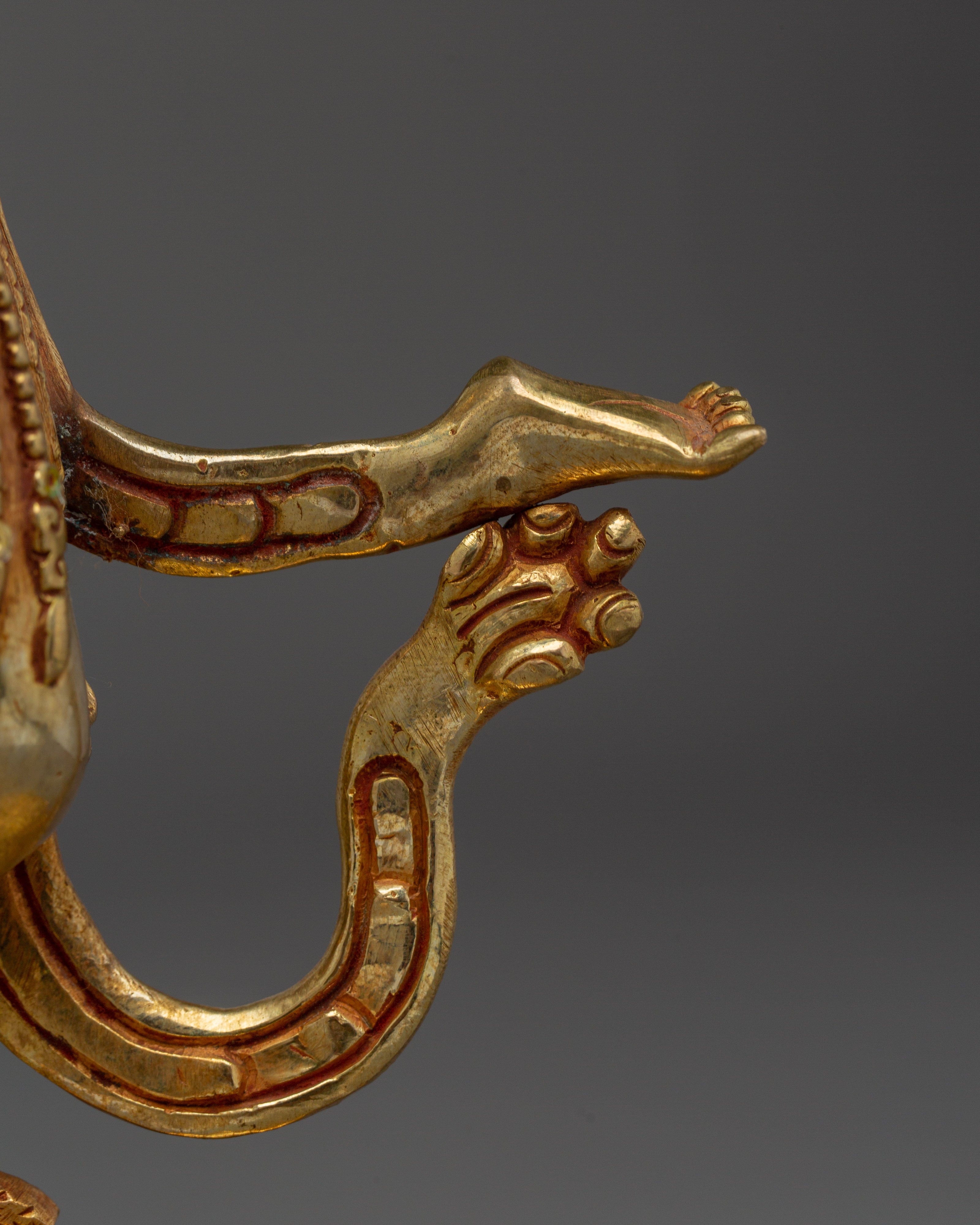 Vajrayana Artwork of Troma Nagmo | Black Wrathful Mother