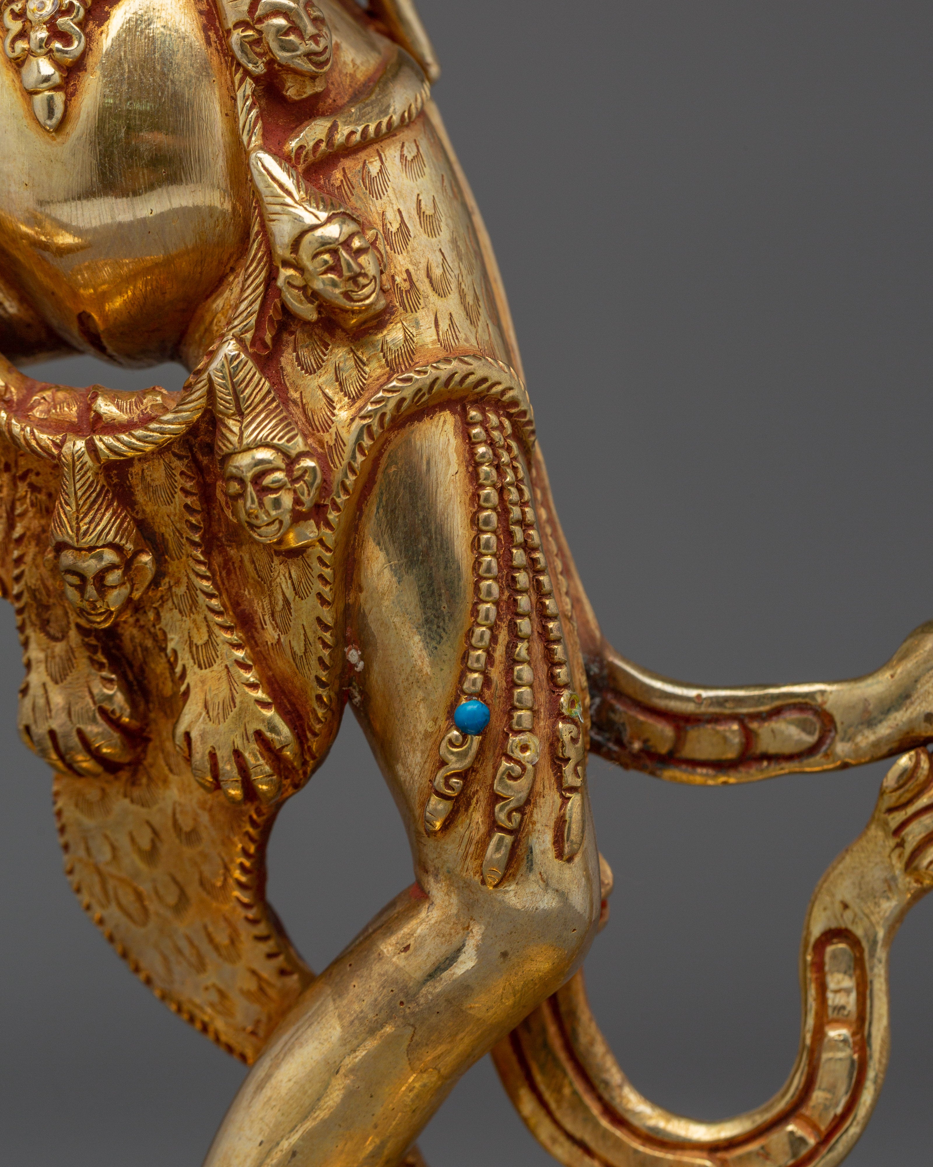 Vajrayana Artwork of Troma Nagmo | Black Wrathful Mother