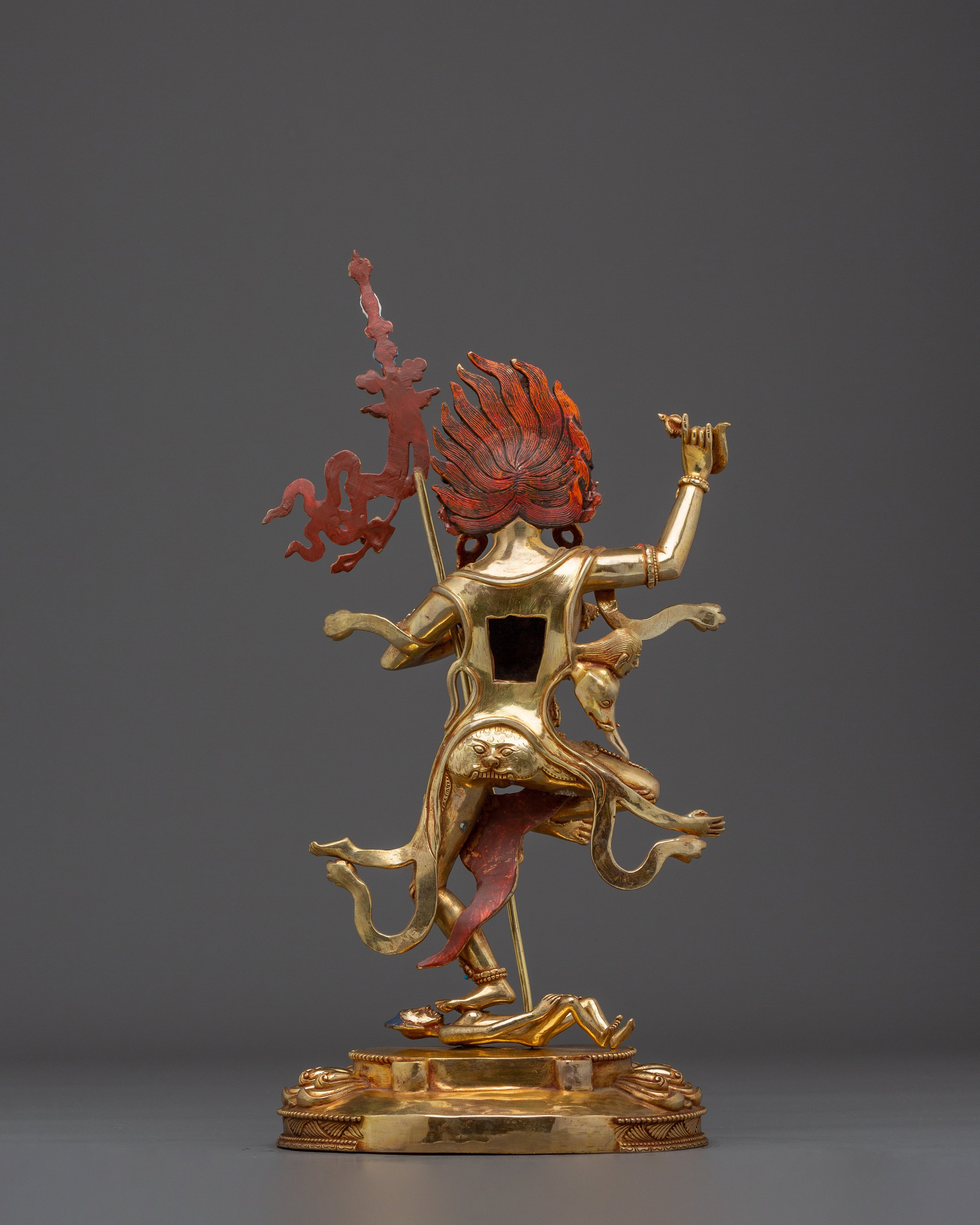 Vajrayana Artwork of Troma Nagmo | Black Wrathful Mother