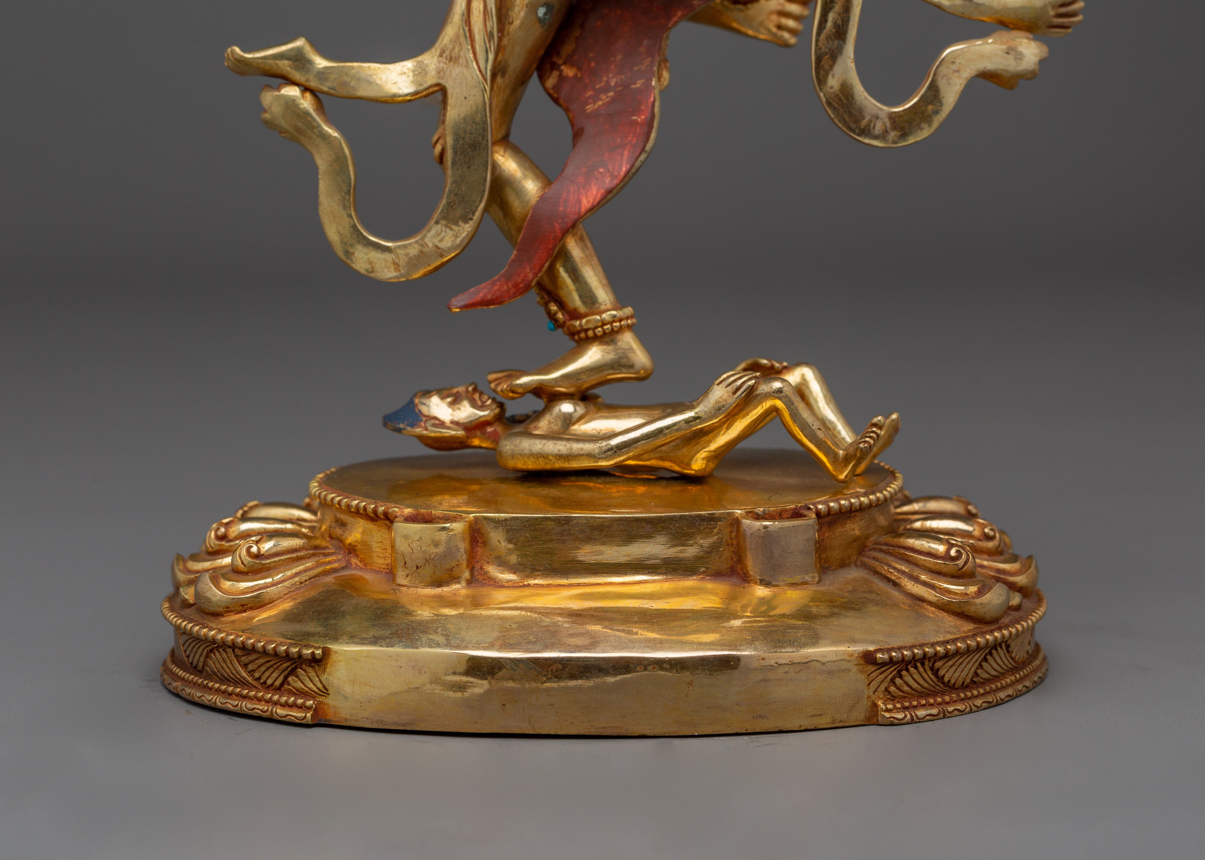 Vajrayana Artwork of Troma Nagmo | Black Wrathful Mother