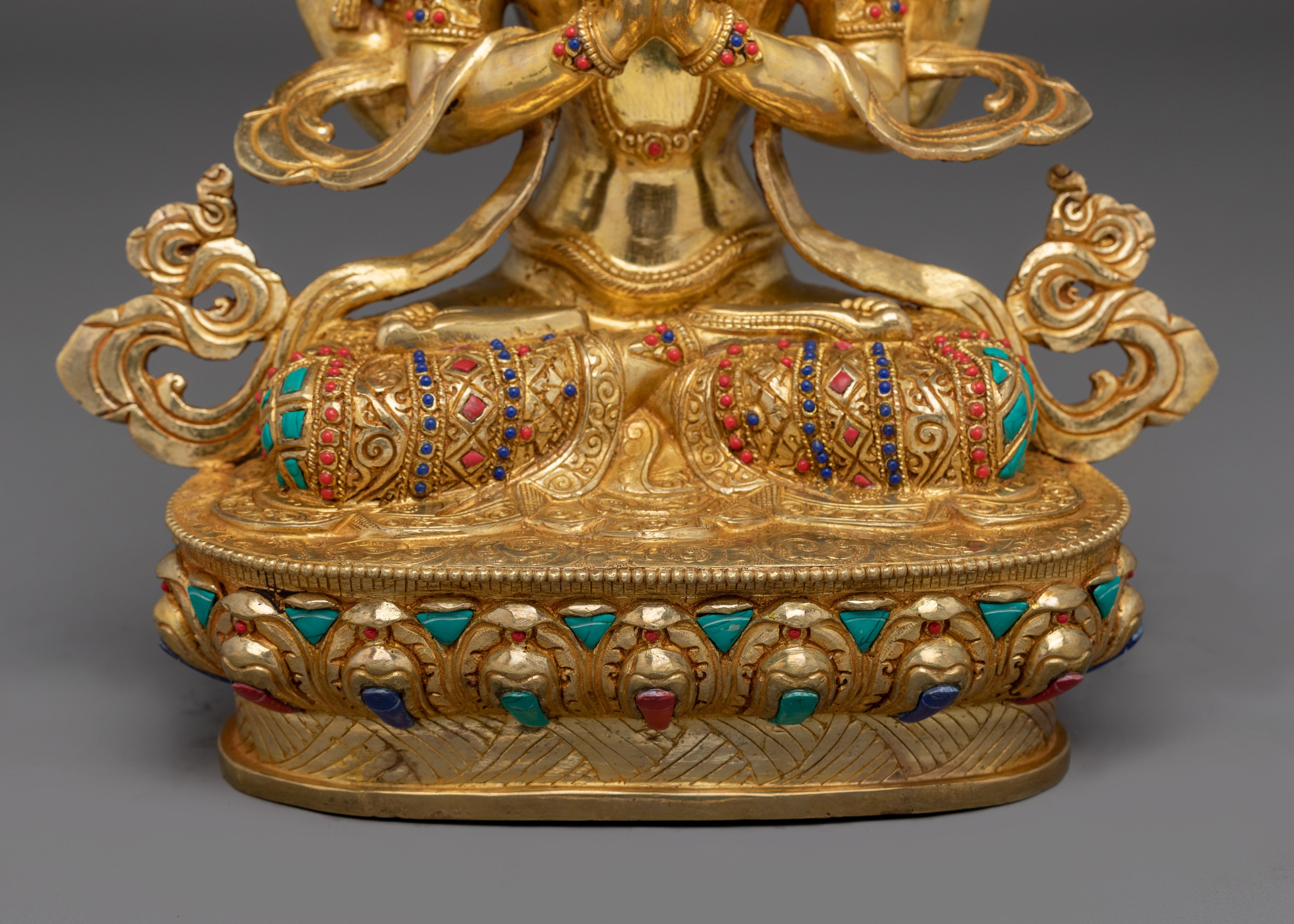 Compassion Buddha Chenrezig Art | Peaceful Sculpture for Sacred Space and Meditation