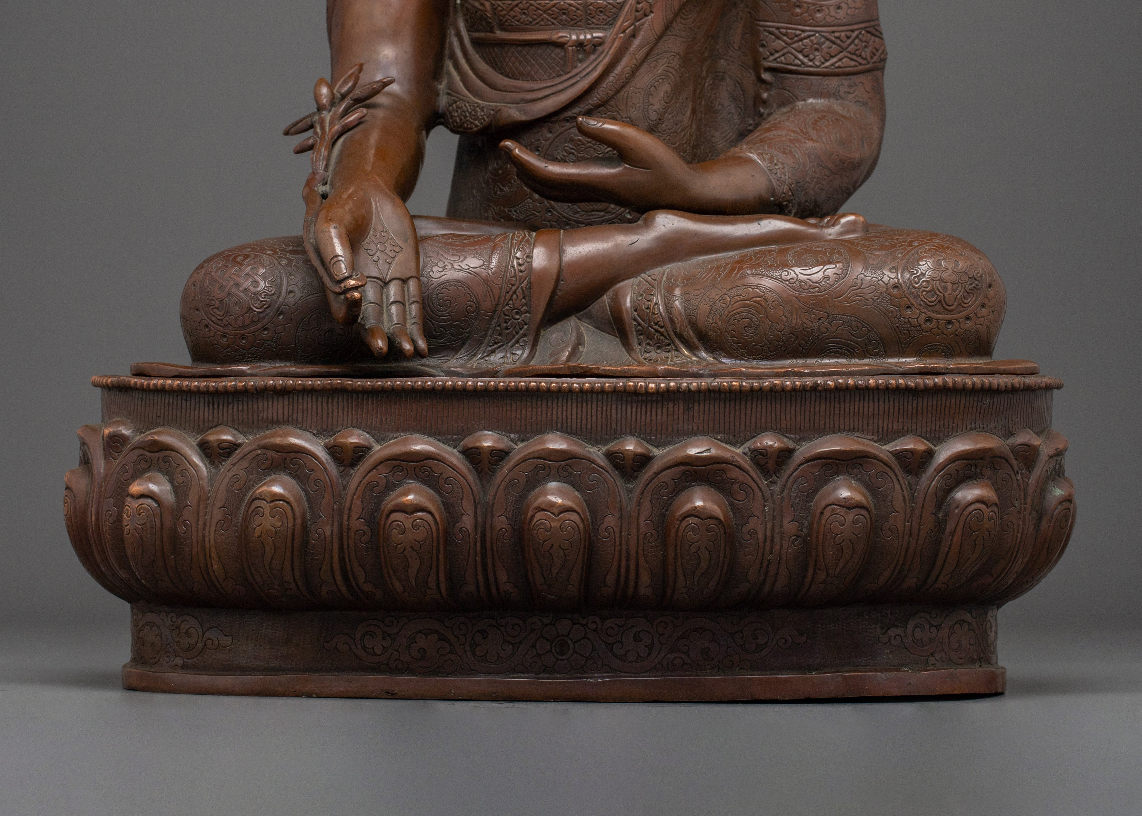Dhyani Buddha of Medicine Oxidized Figure | The Healer of the Mind and Body