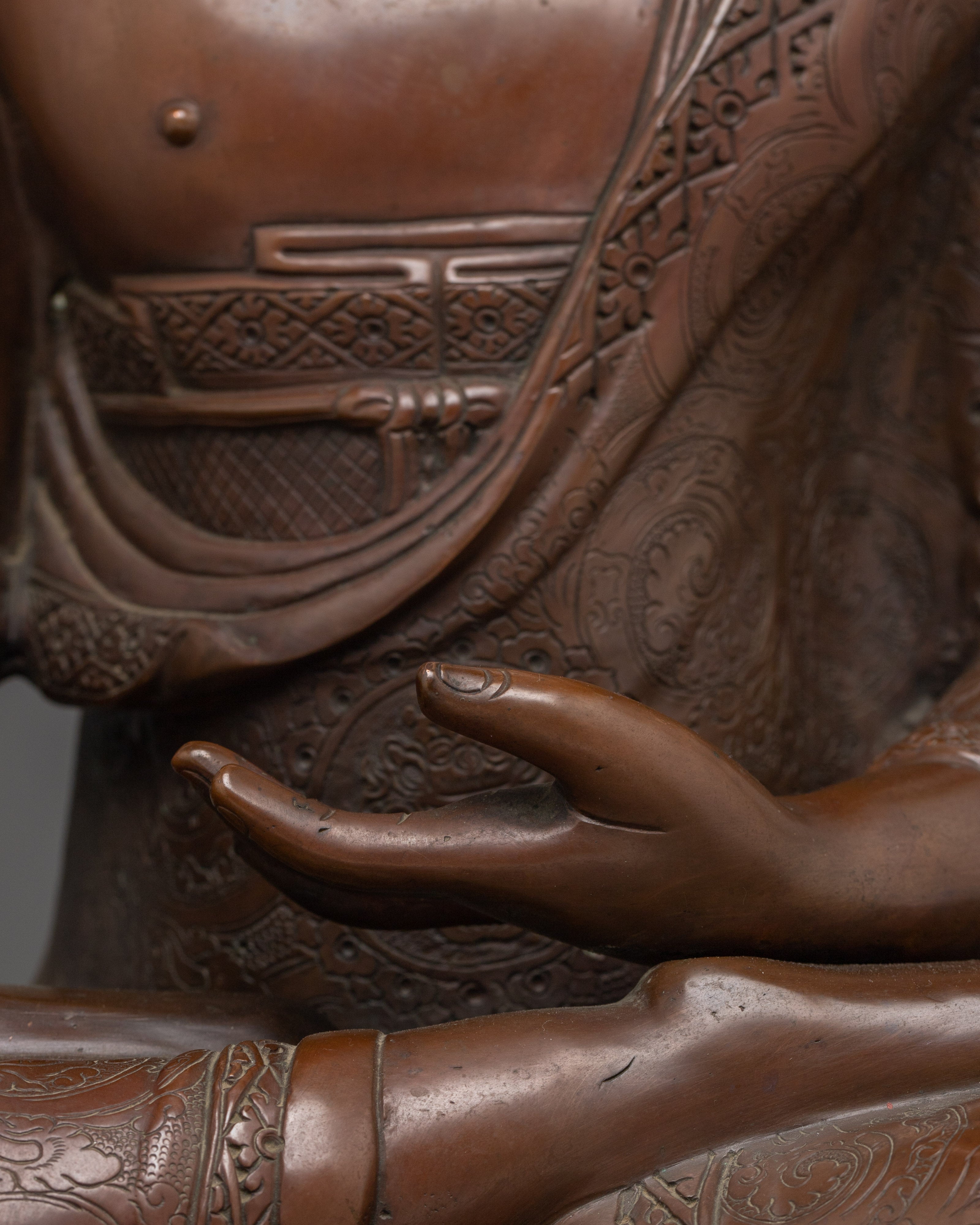 Dhyani Buddha of Medicine Oxidized Figure | The Healer of the Mind and Body