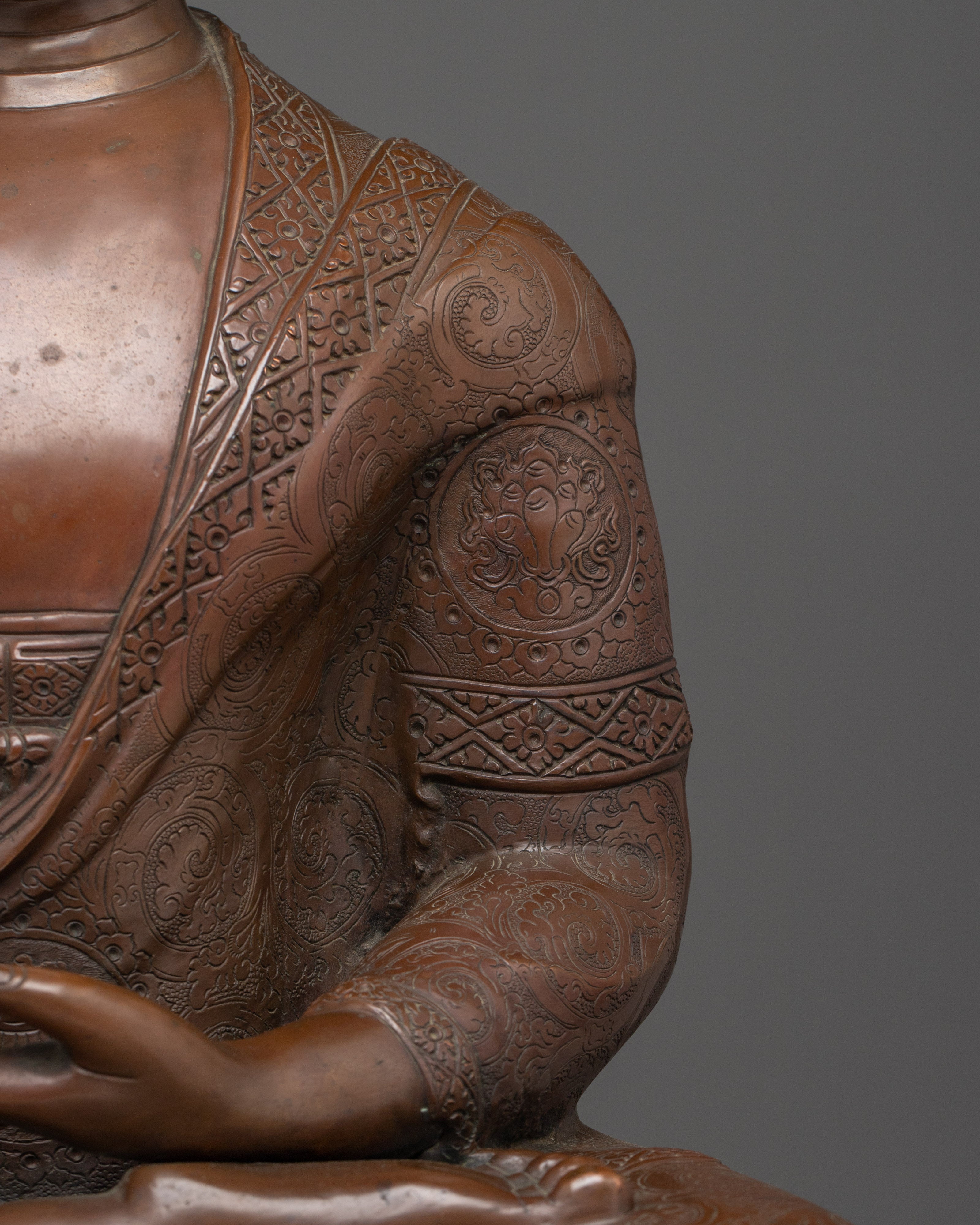 Dhyani Buddha of Medicine Oxidized Figure | The Healer of the Mind and Body