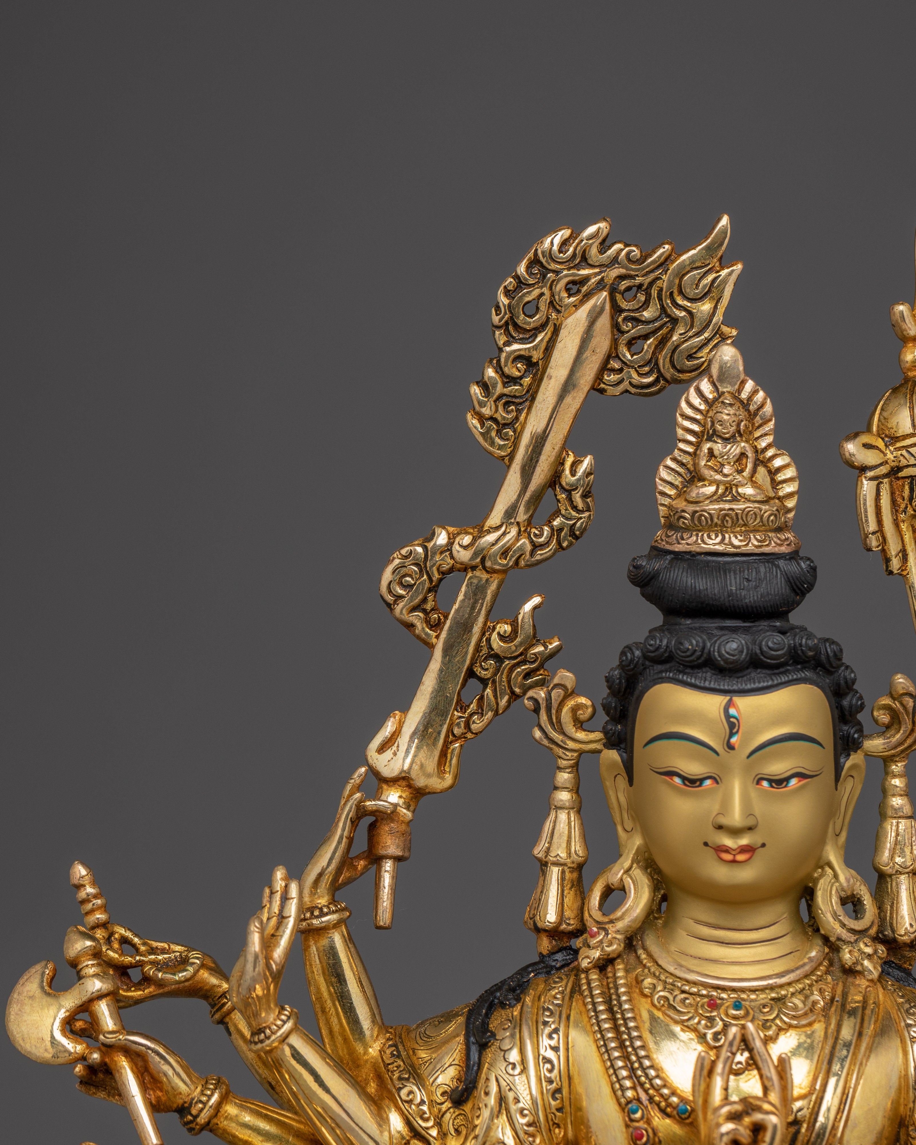 Elegant Tibetan Cundi | Icon of Wisdom and Serenity