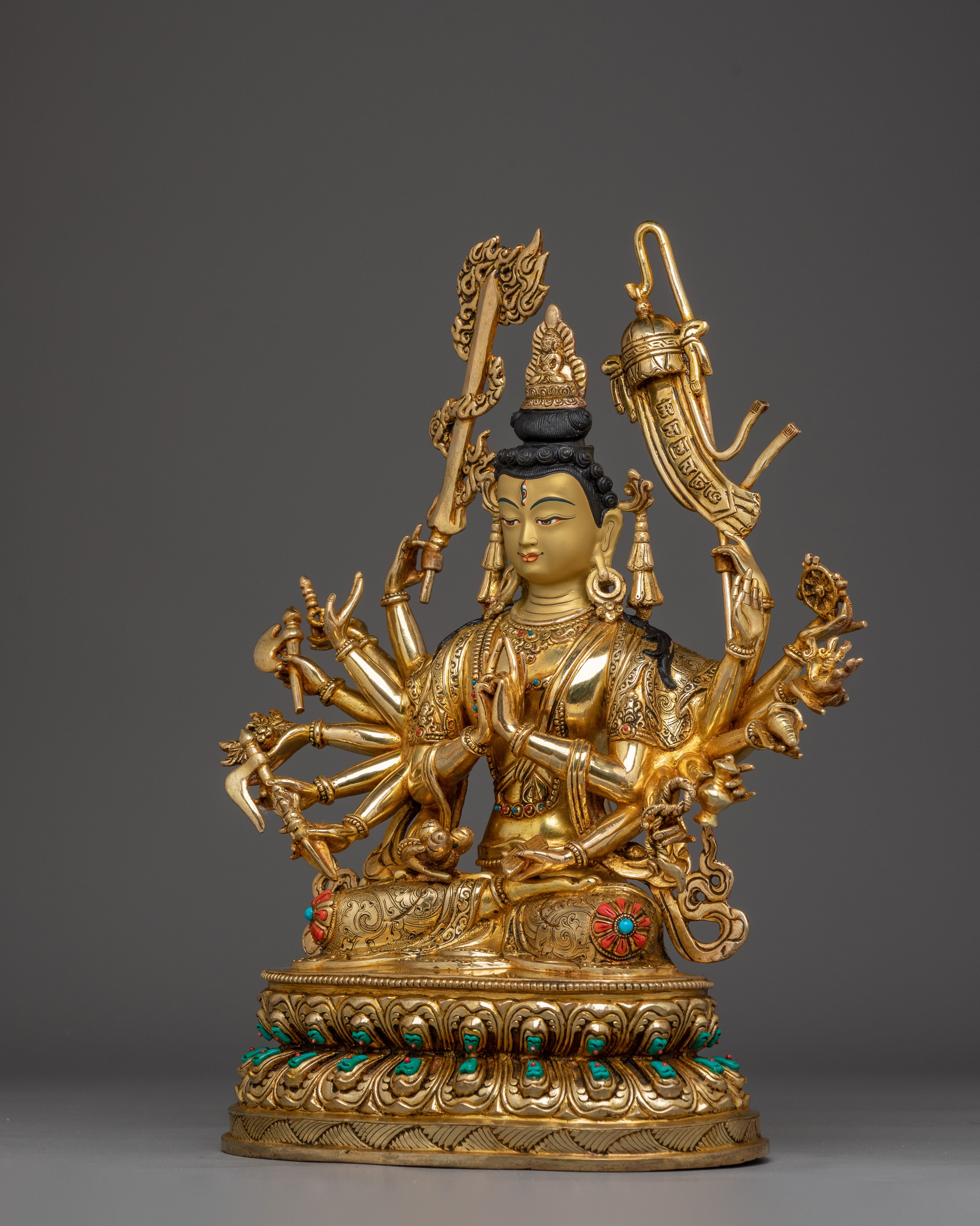 Elegant Tibetan Cundi | Icon of Wisdom and Serenity