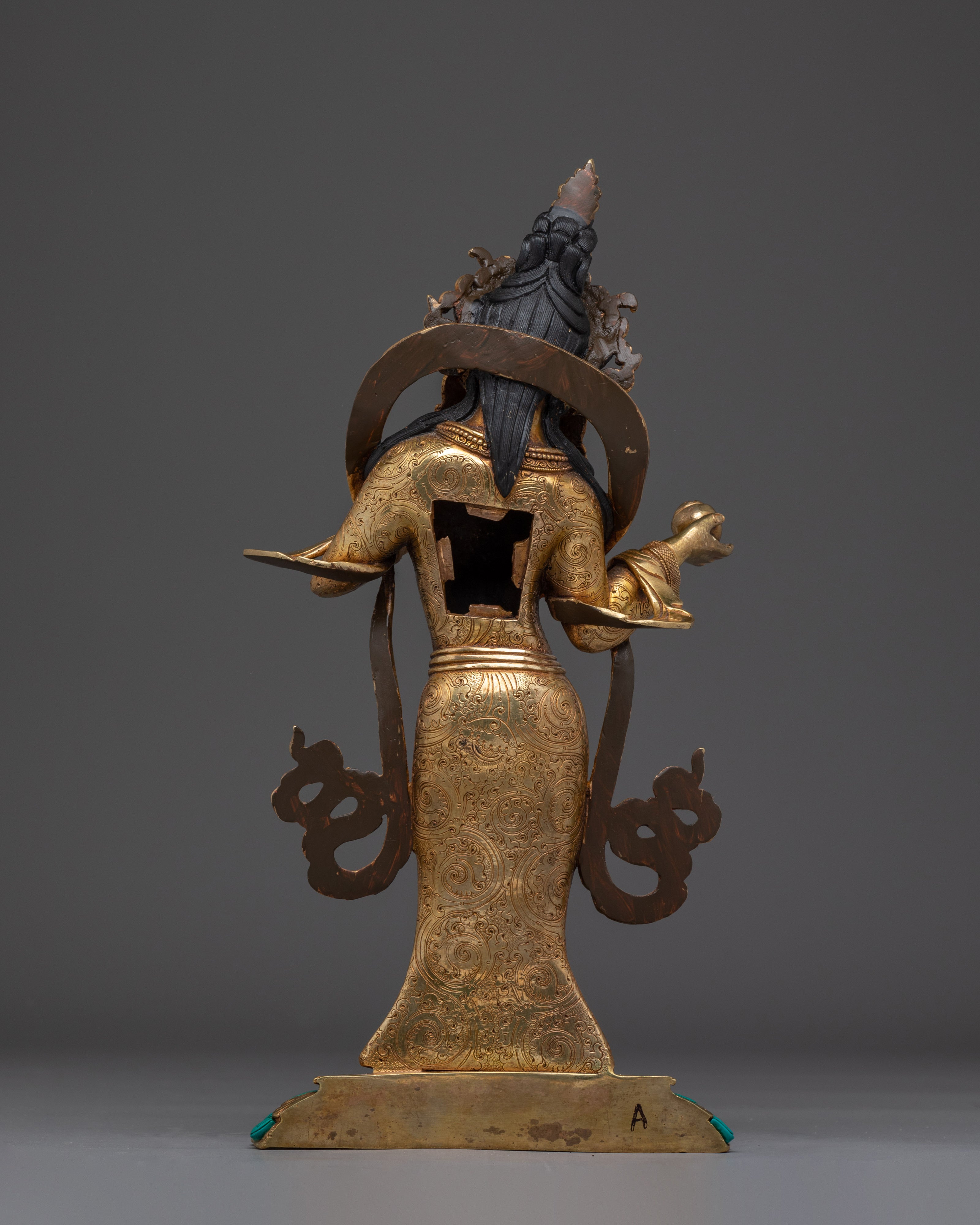 Yeshe Tsogyal & Mandarva Statue Set | Sacred Buddhist Deity for Enlightenment