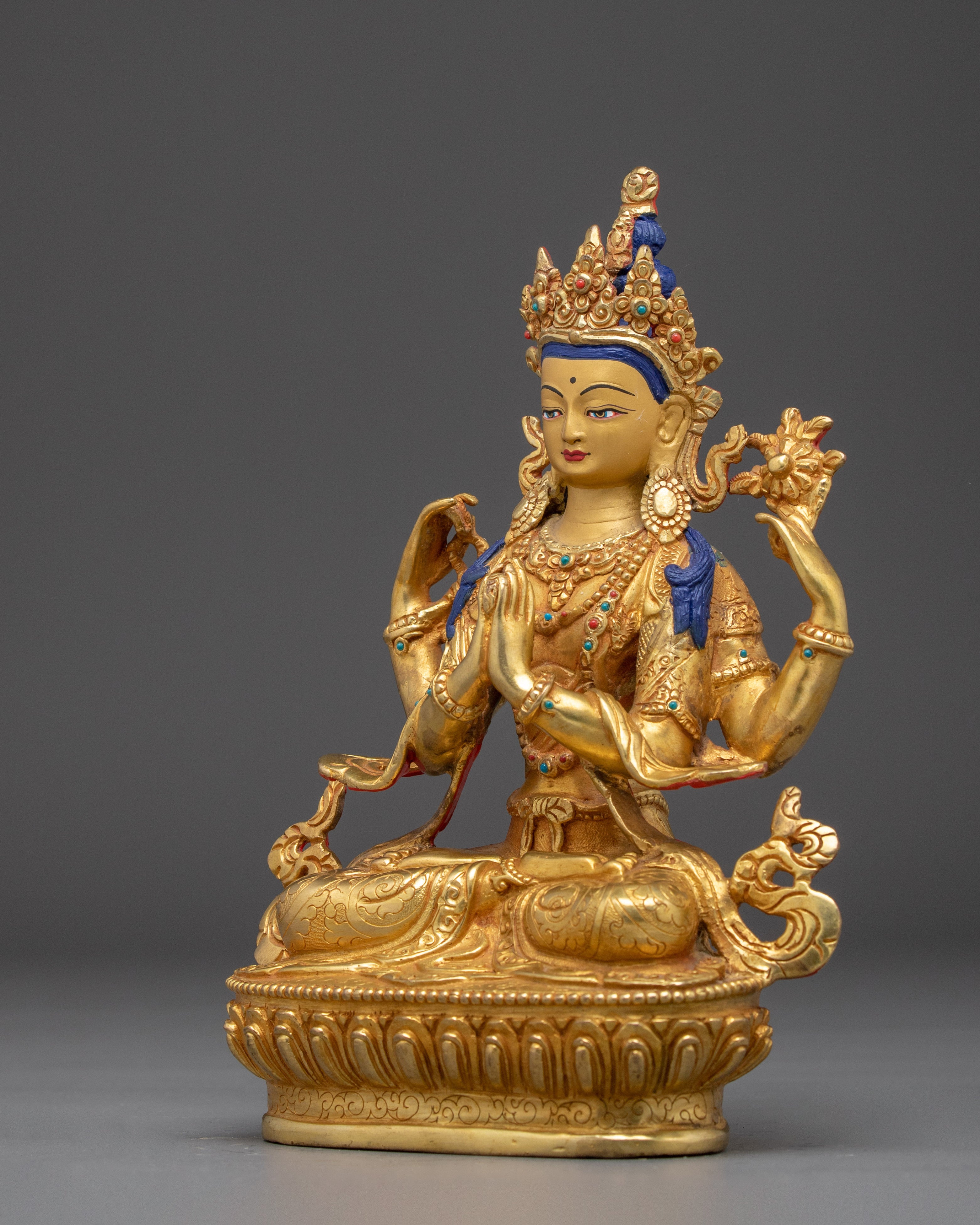 Chenrezig, Protector of All Being | Lotus Seated Bodhisattva