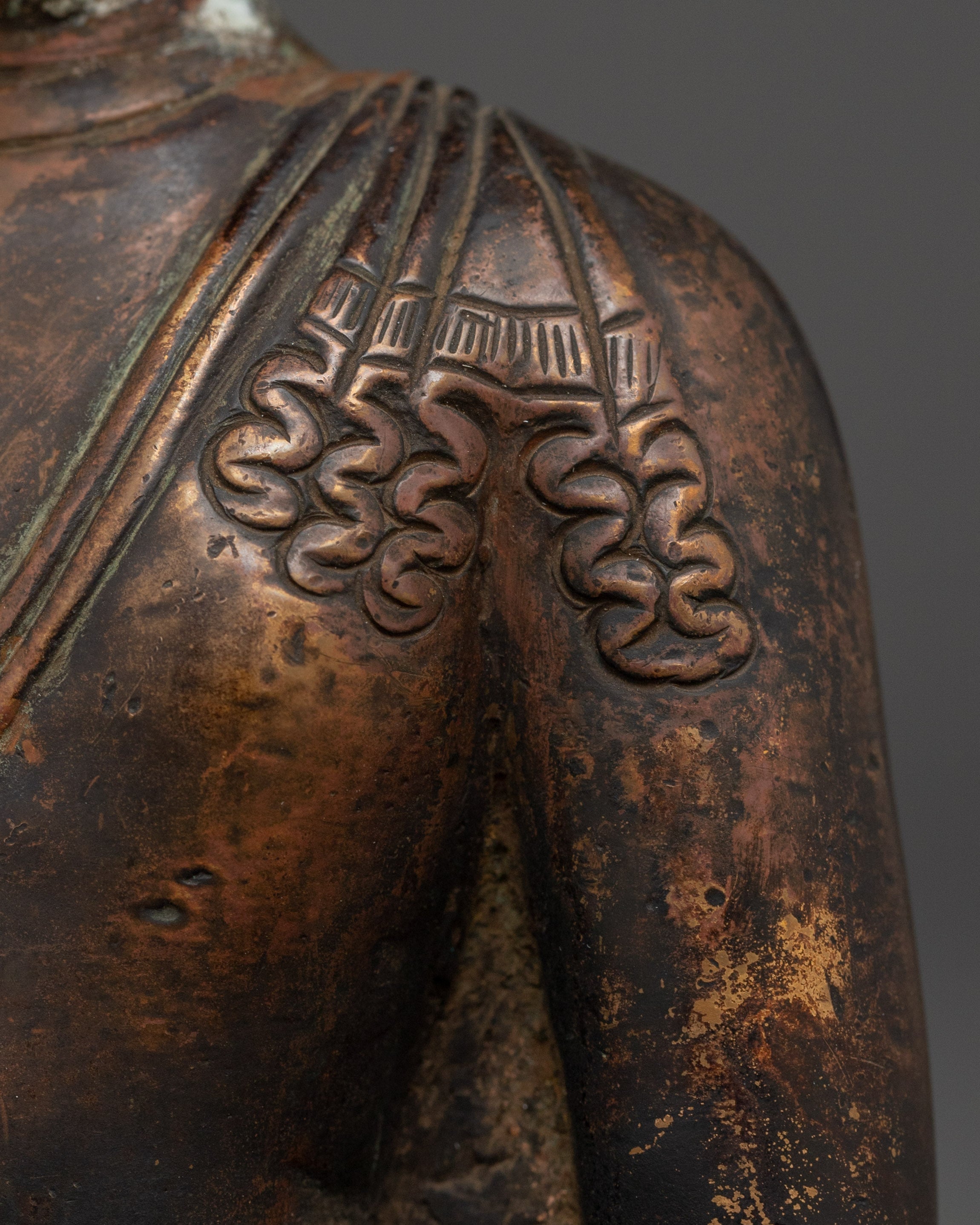 Shakyamuni Buddha Art, Peaceful Sage Figurine