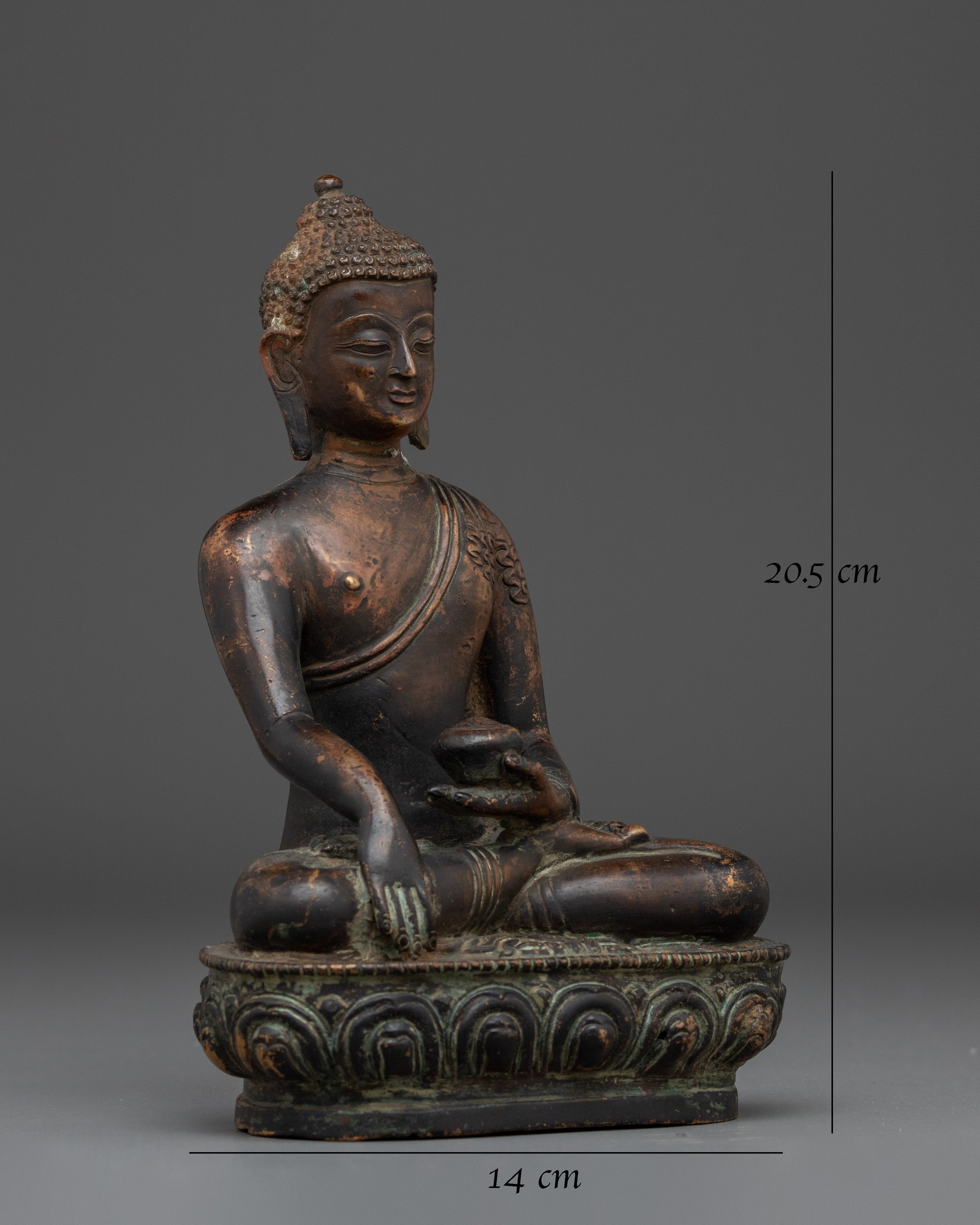 Shakyamuni Buddha Art, Peaceful Sage Figurine