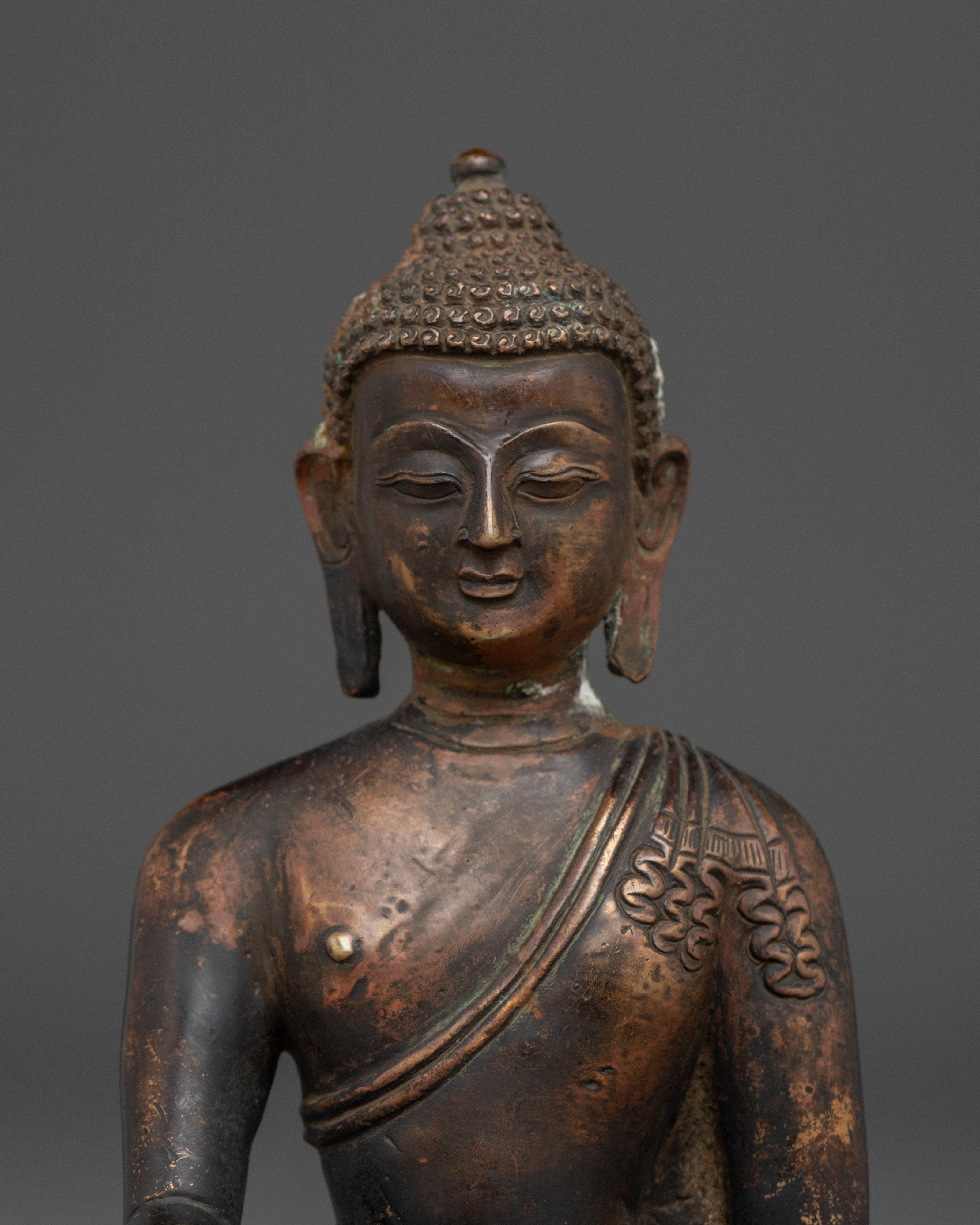 Shakyamuni Buddha Art, Peaceful Sage Figurine