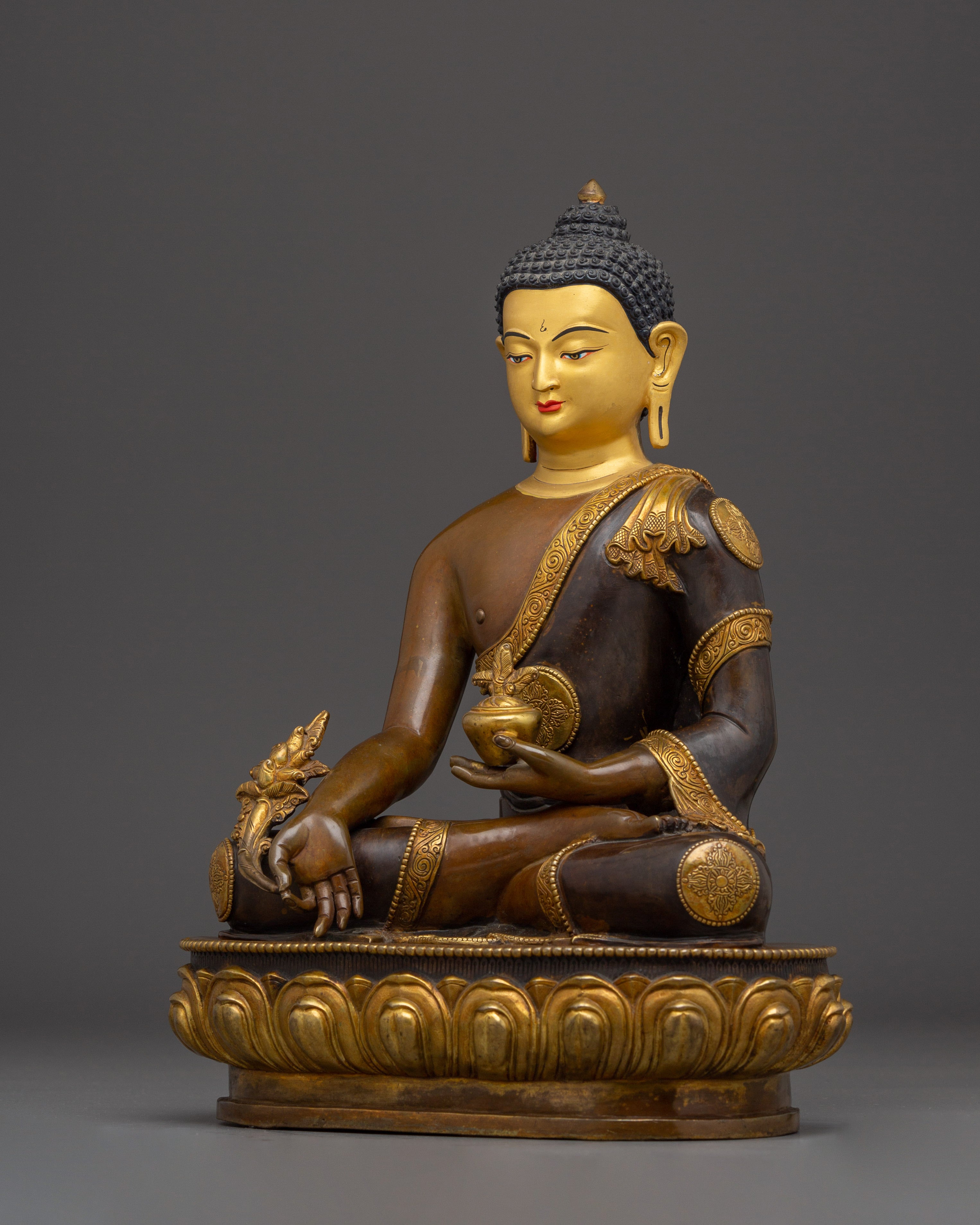 Medicine Buddha, Healing in Every Blessing | Spiritual Sculpture for Enlightened Wisdom
