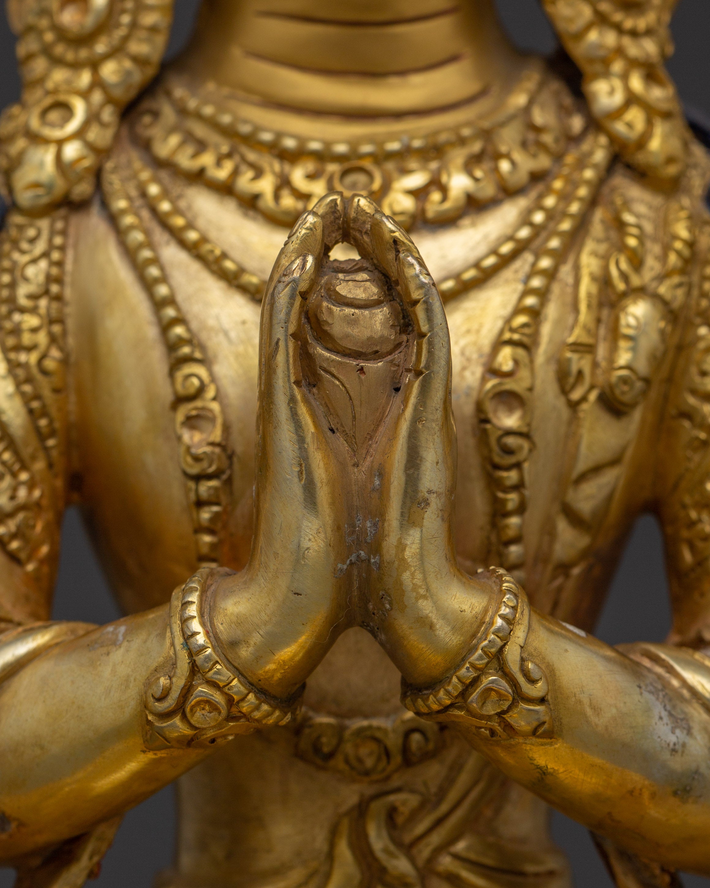 Radiant Chenrezig Statue: The Compassionate Bodhisattava