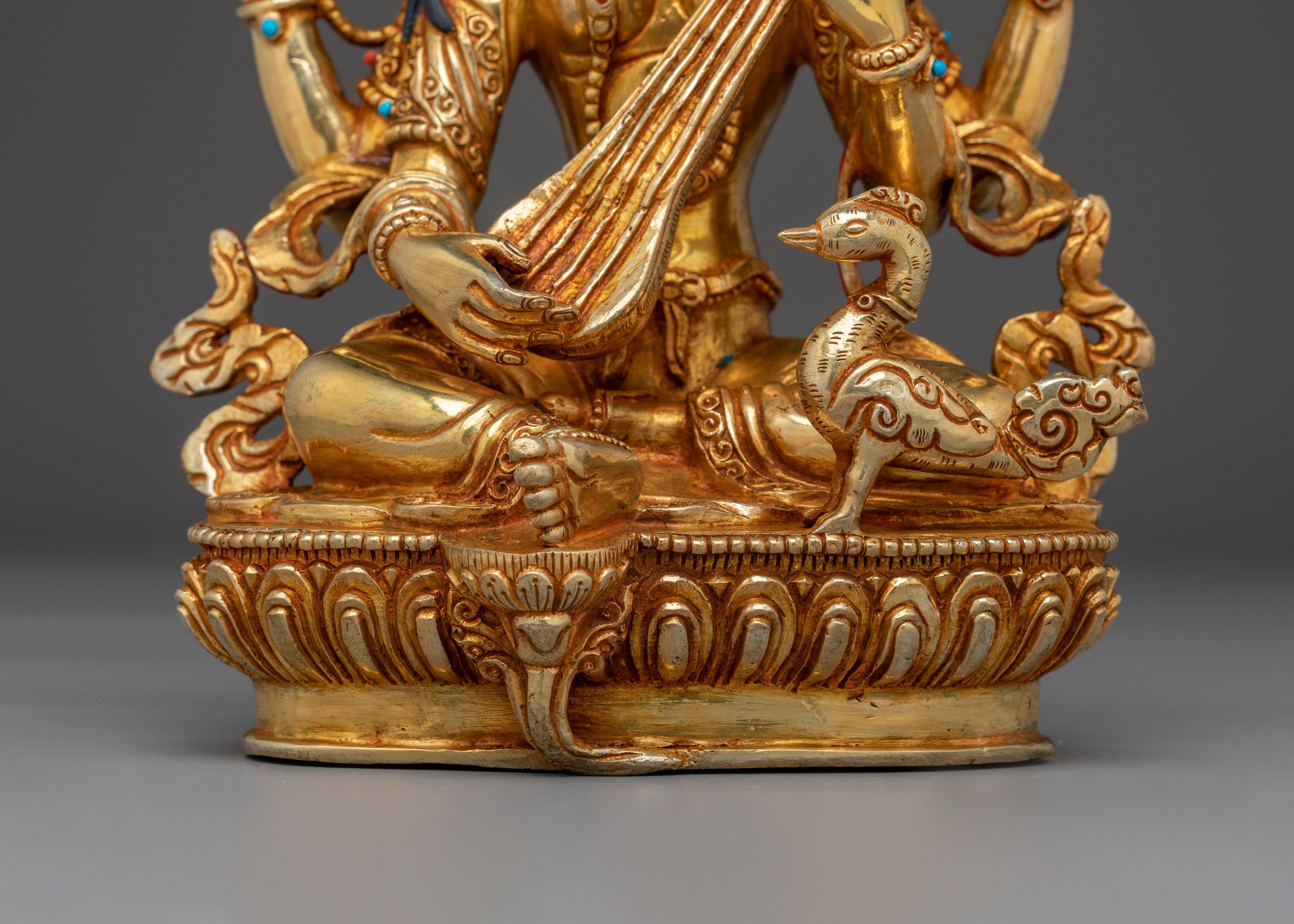 Wisdom Embodiment Saraswati Art | Hindu Goddess of Knowledge