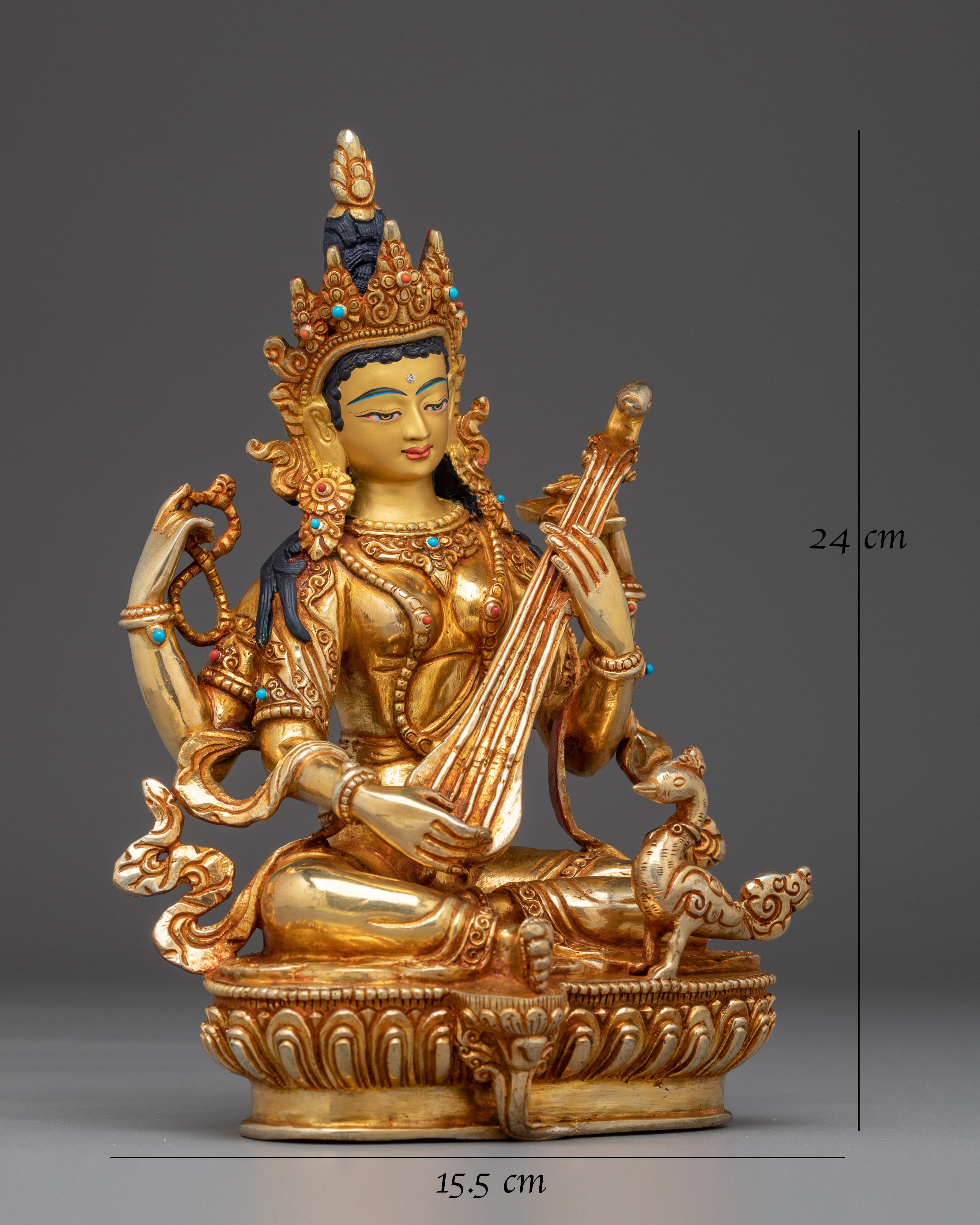 Wisdom Embodiment Saraswati Art