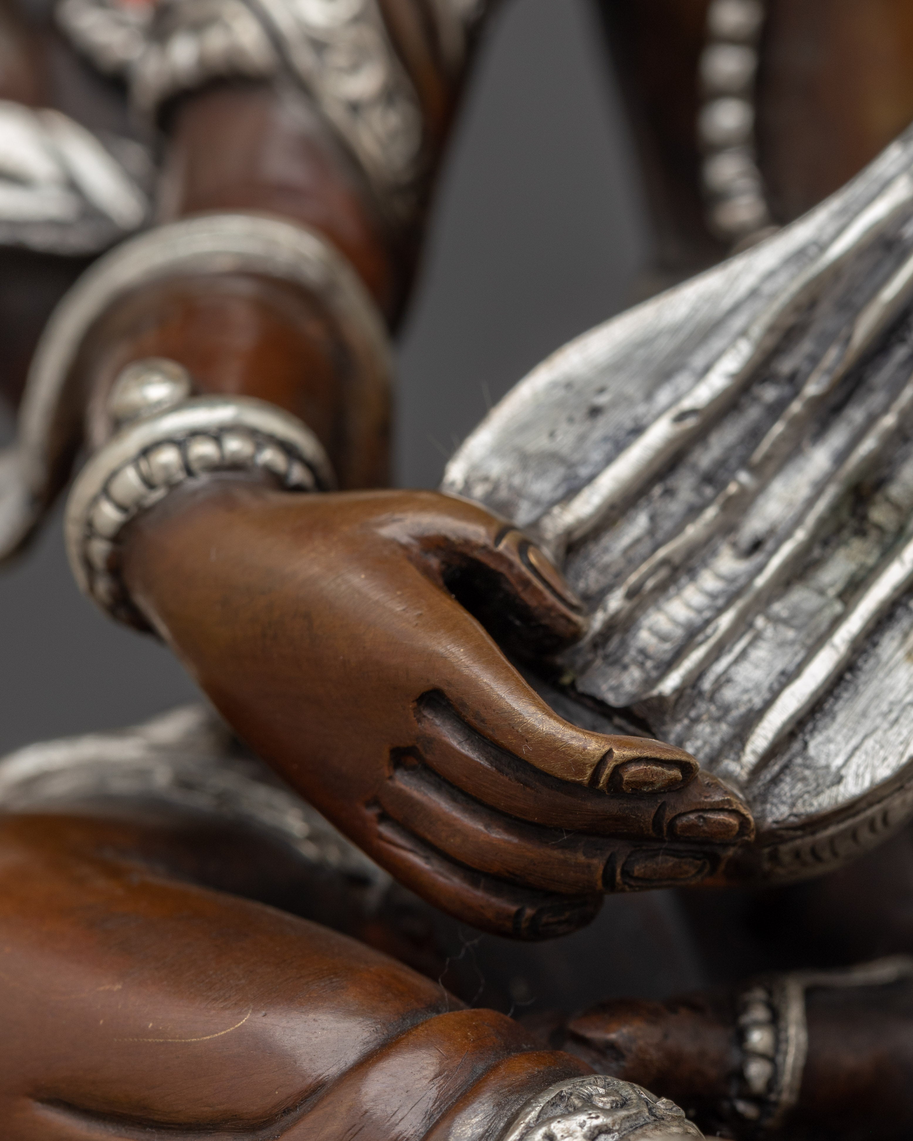 Hindu Goddess of Wisdom Saraswoti Art | Handcrafted Artwork