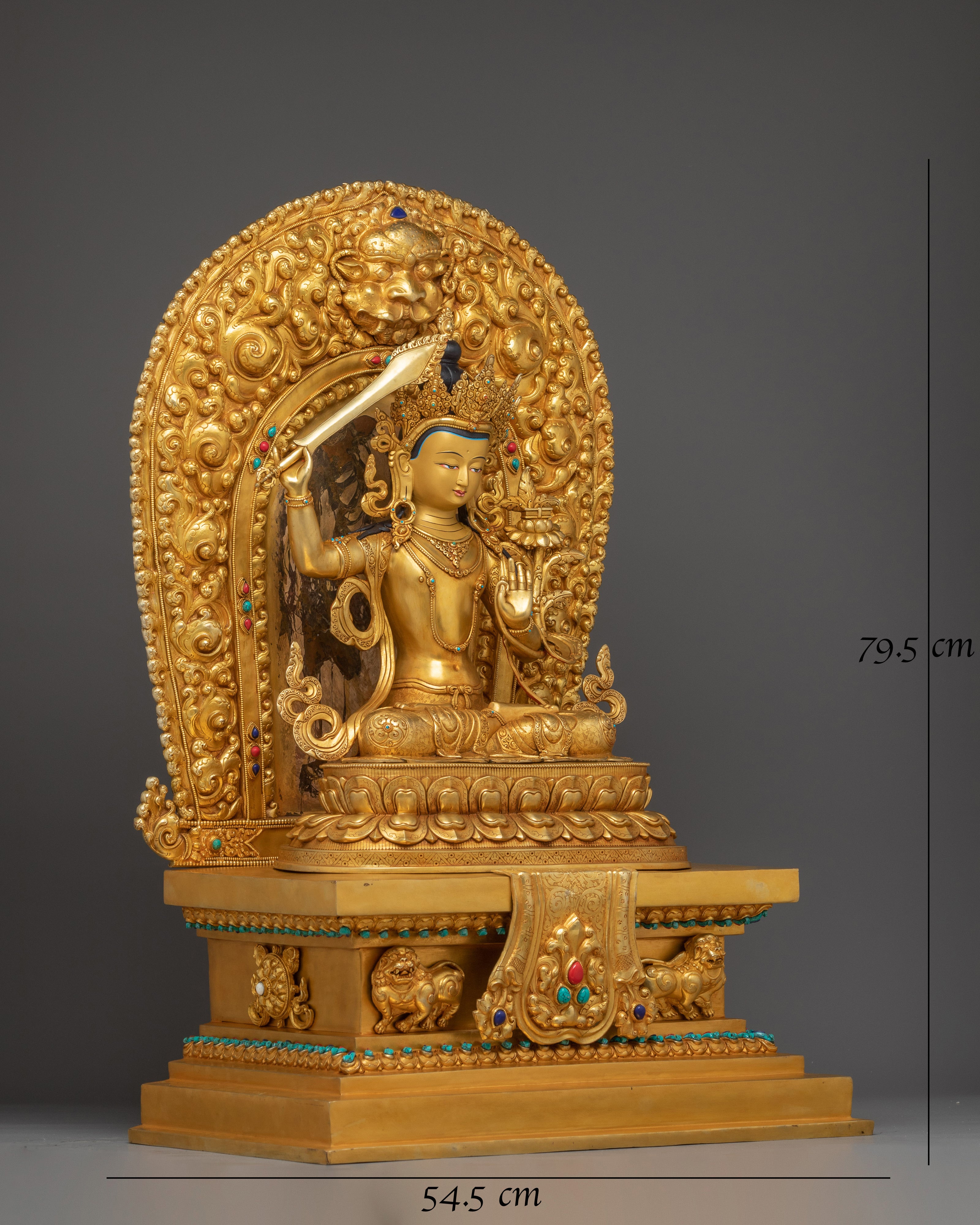 manjushri-on-throne