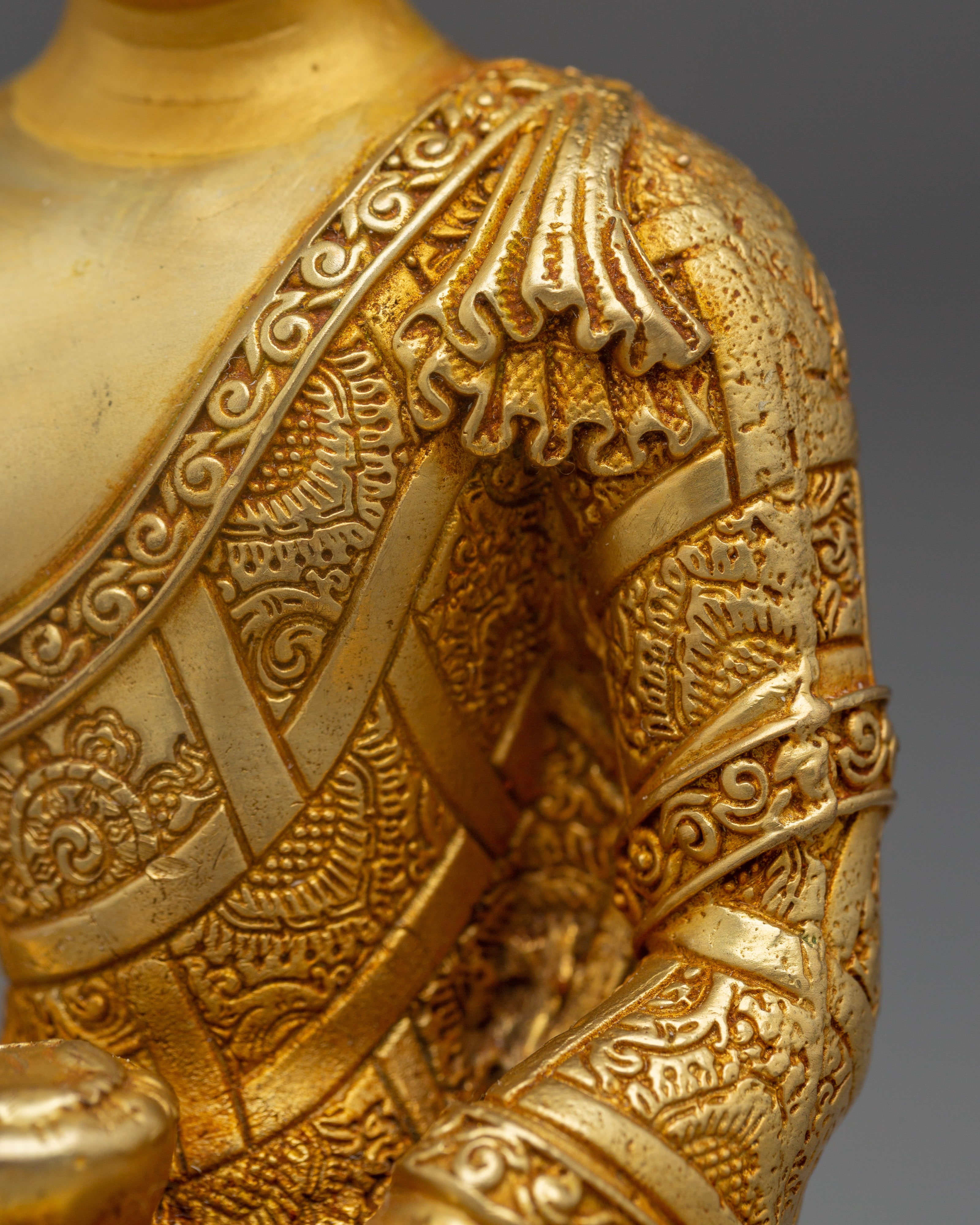 Infinite Light Golden Buddha Amitabha Artwork | Buddha of Compassion