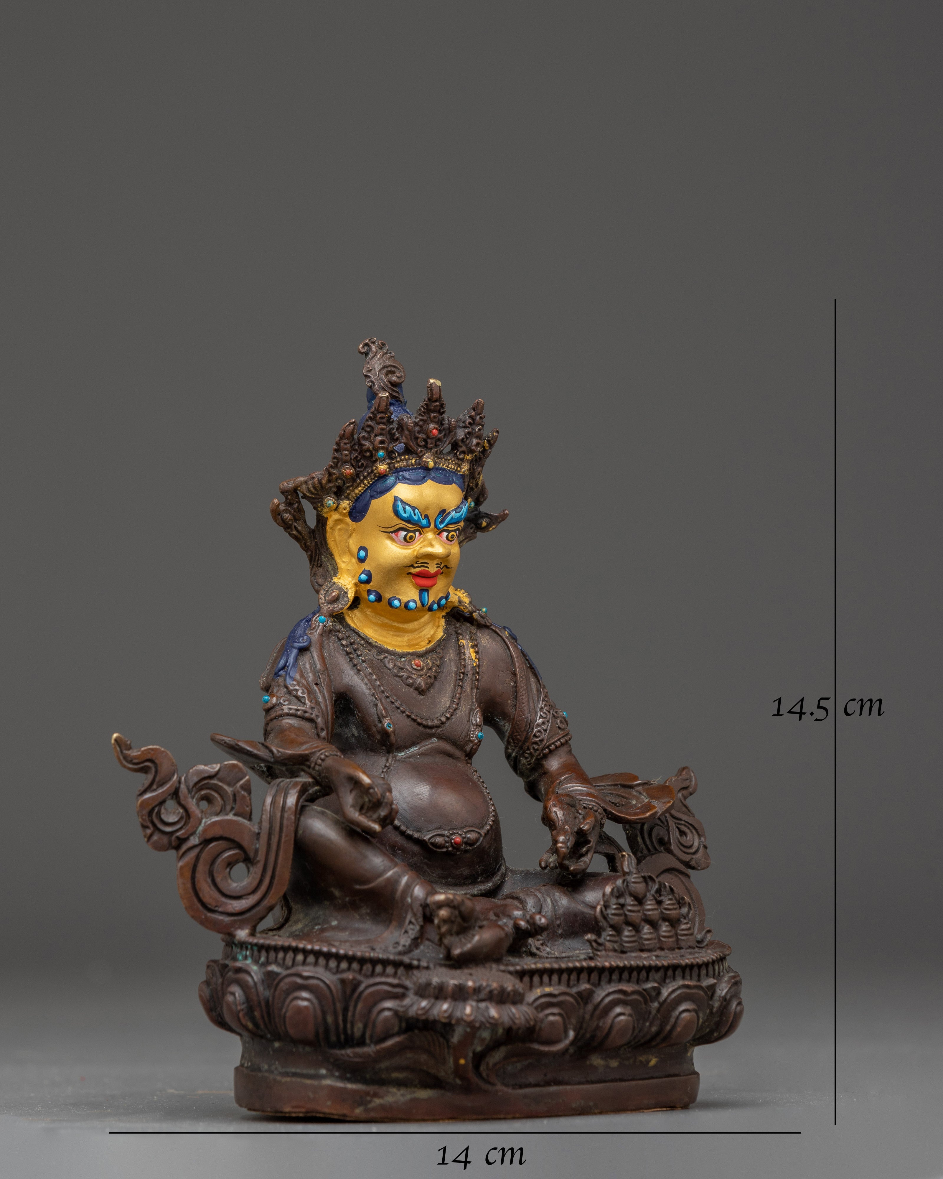 Dzambhala Statue: The Lord of Wealth