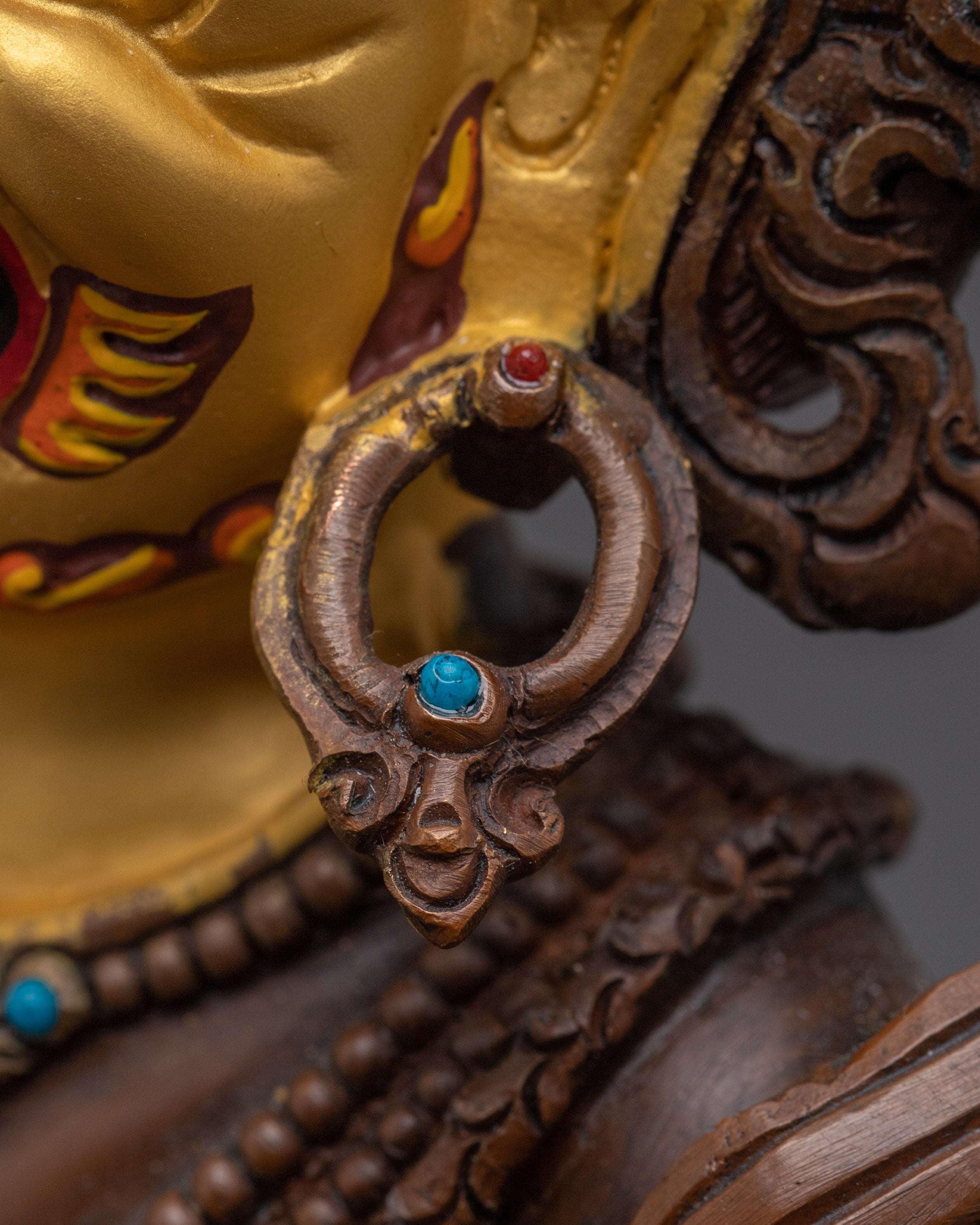 Vajrapani, Protector of Enlightenment | Nepali Crafted Icon for Meditation