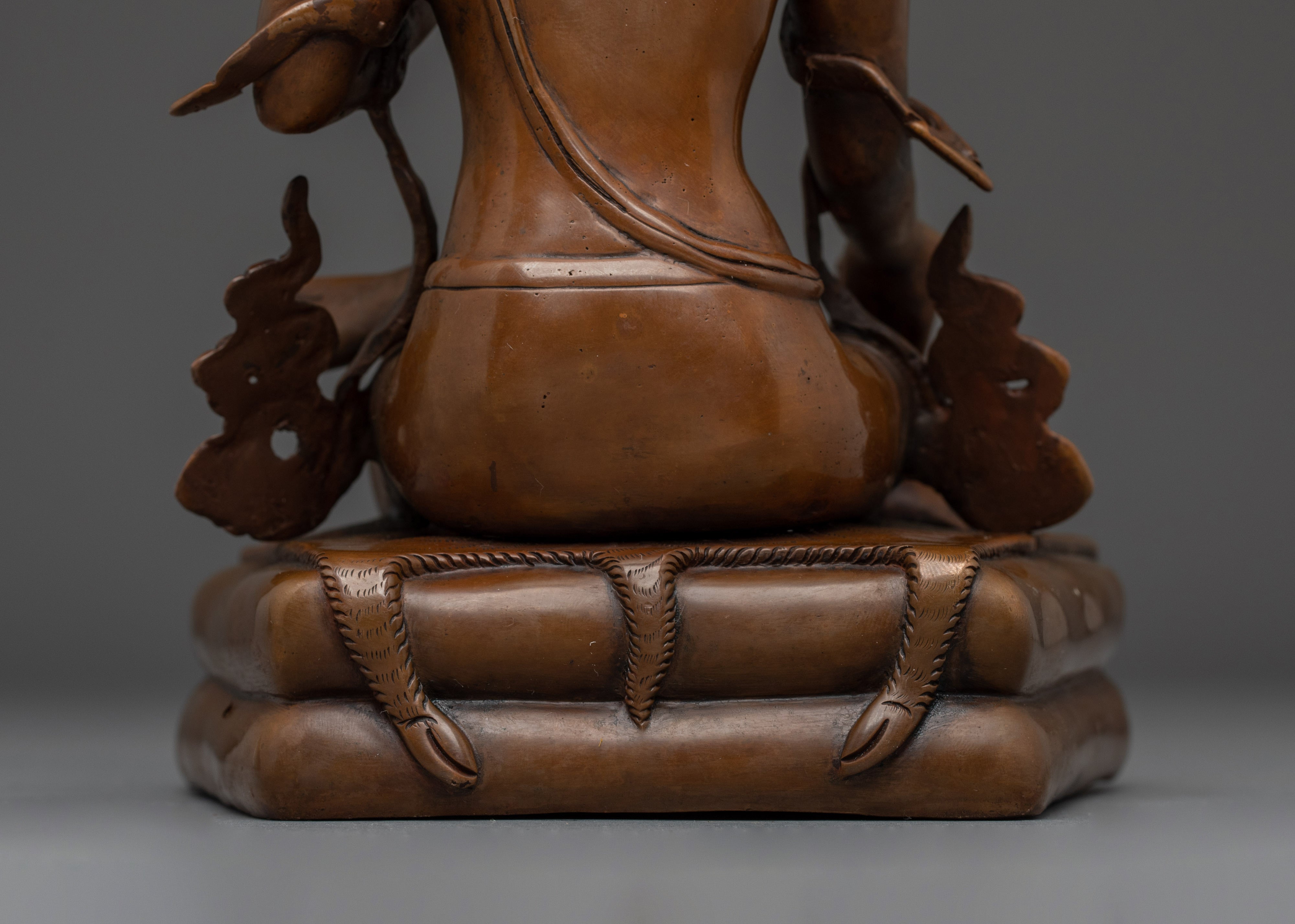 Copper Naropa Statue: Revered Buddhist Master