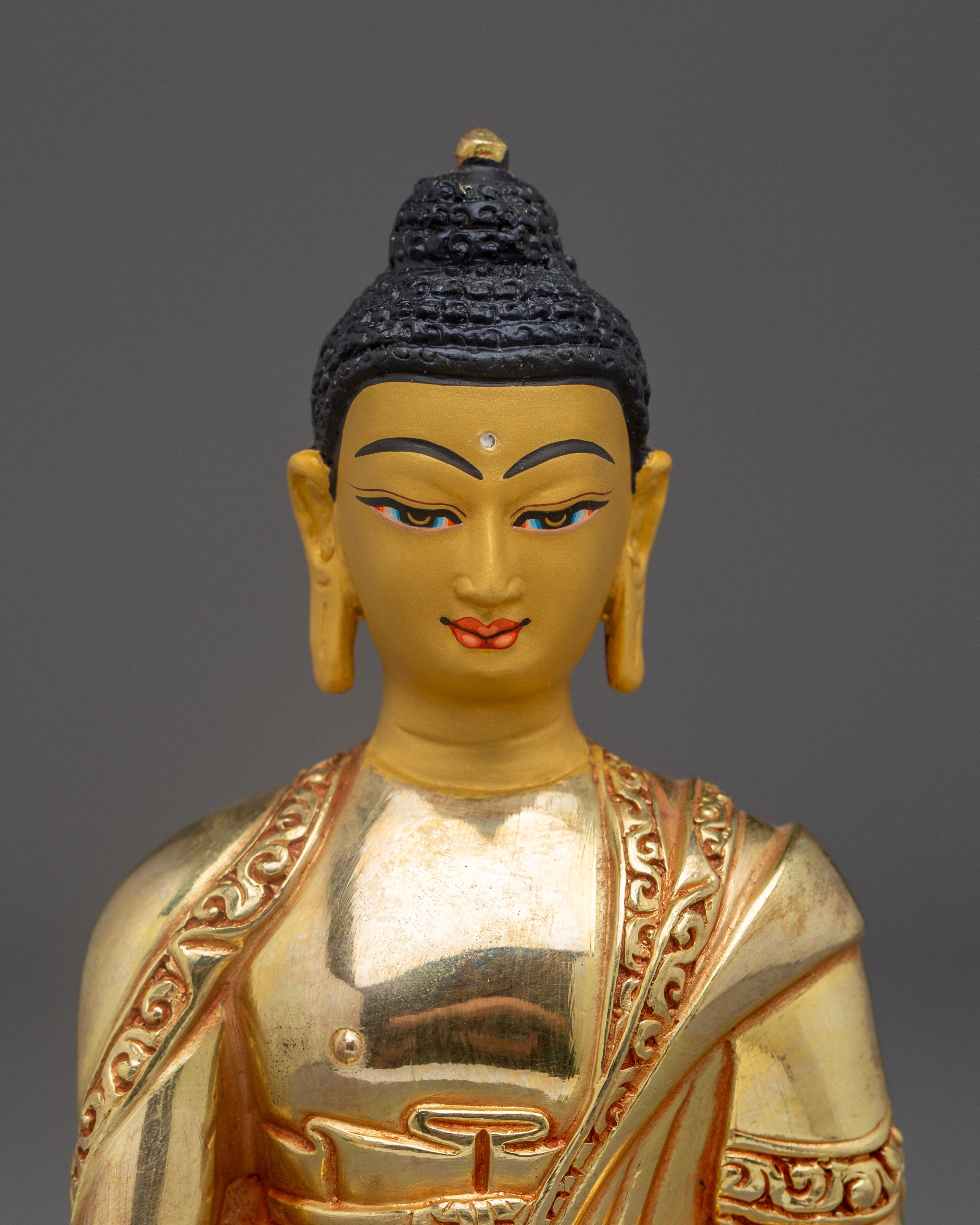 Shakyamuni Buddha Statue: Handmade Gautama Buddha Artwork