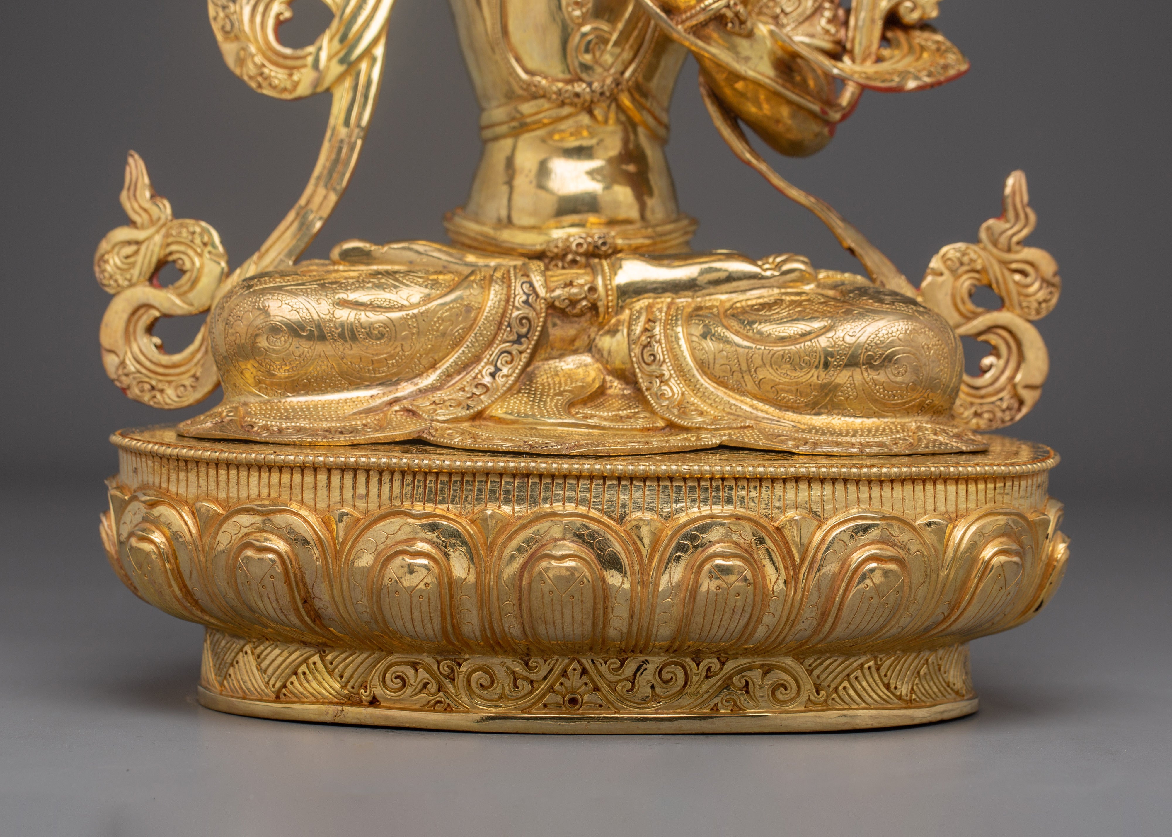 Manjushri Art, Guardian of Knowledge | Handcrafted Nepali Figure