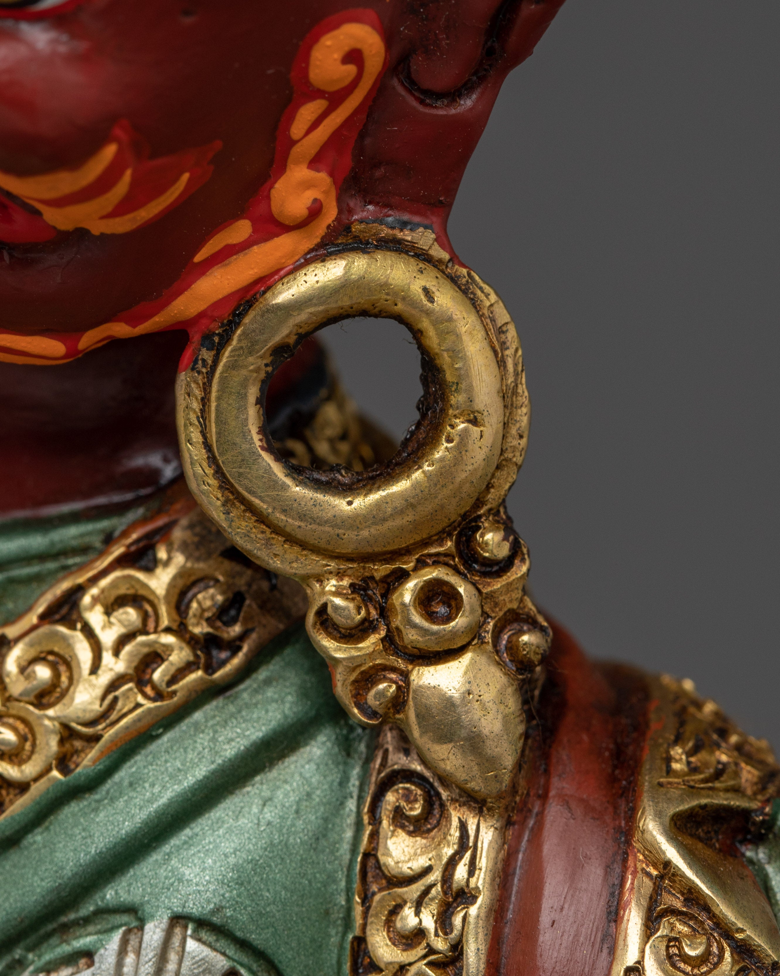 Dorje Drollo Statue: Protector of the Dharma