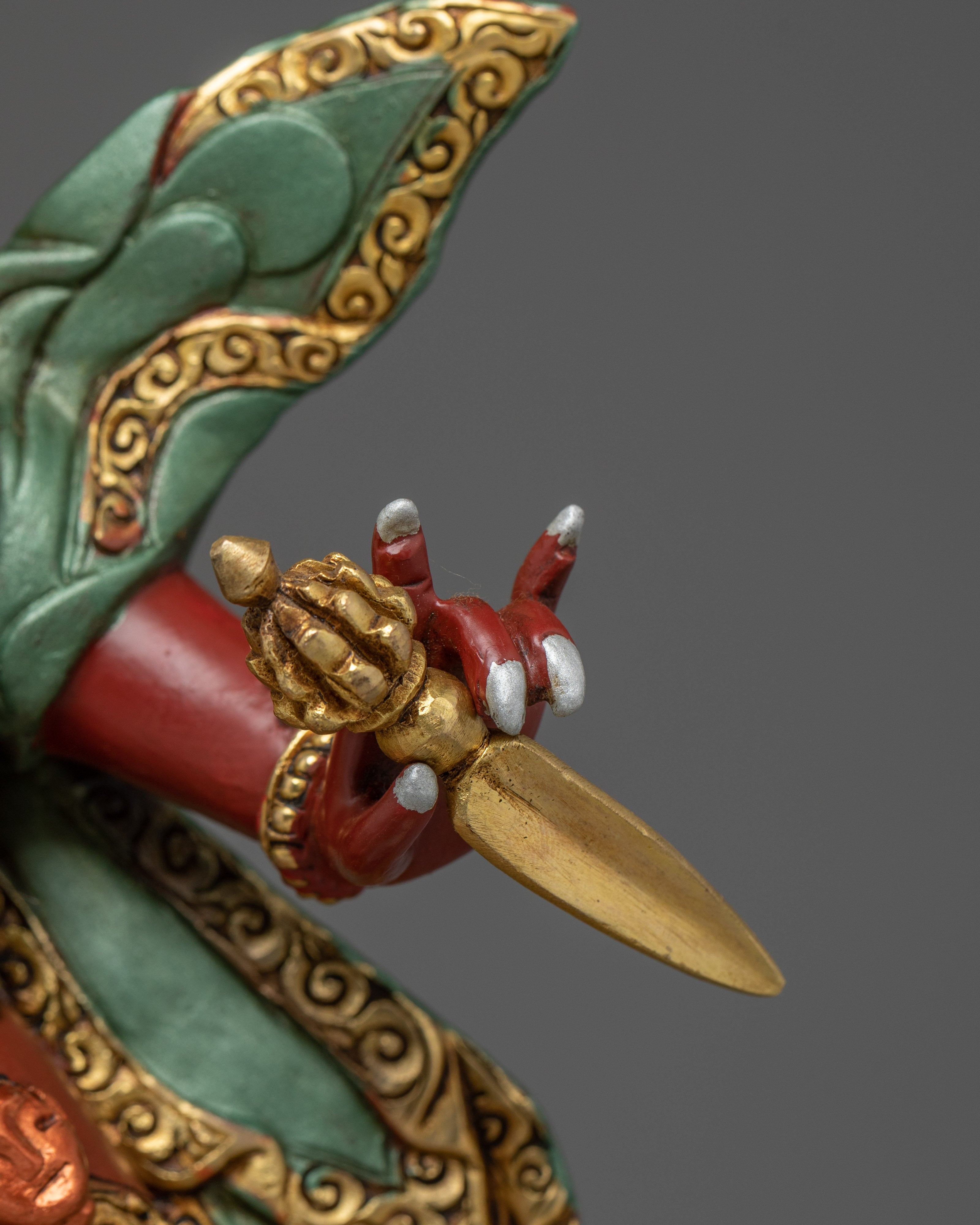 Dorje Drollo Statue: Protector of the Dharma