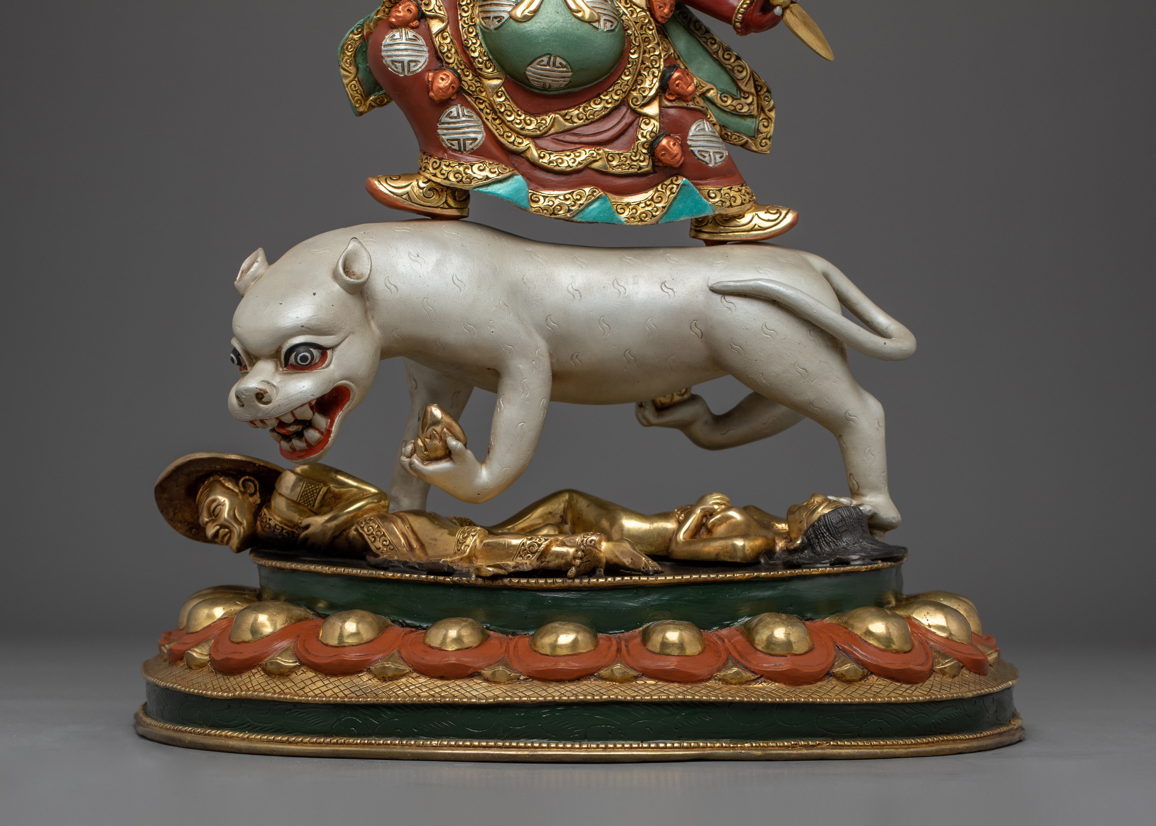 Dorje Drollo Statue: Protector of the Dharma