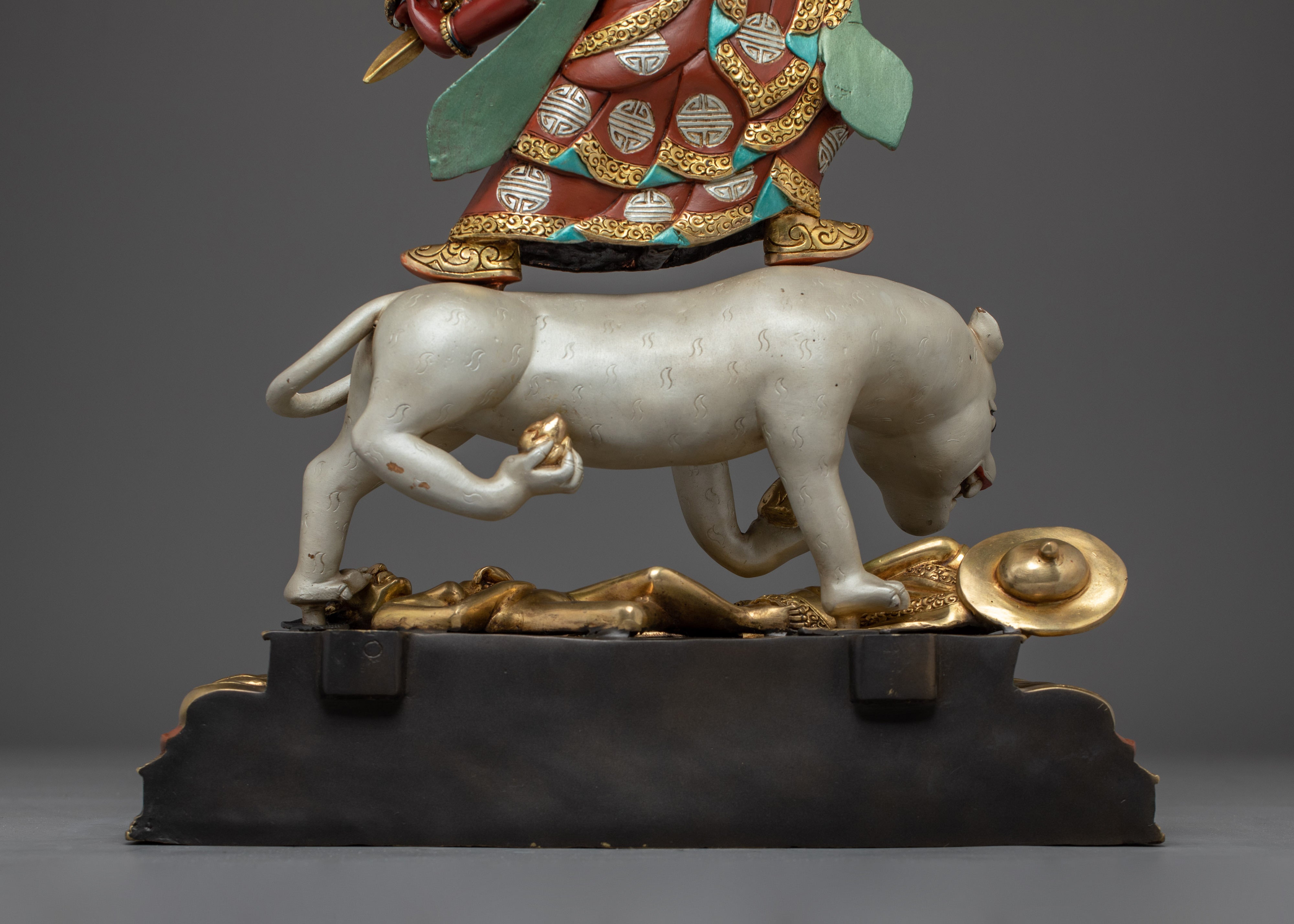 Dorje Drollo Statue: Protector of the Dharma