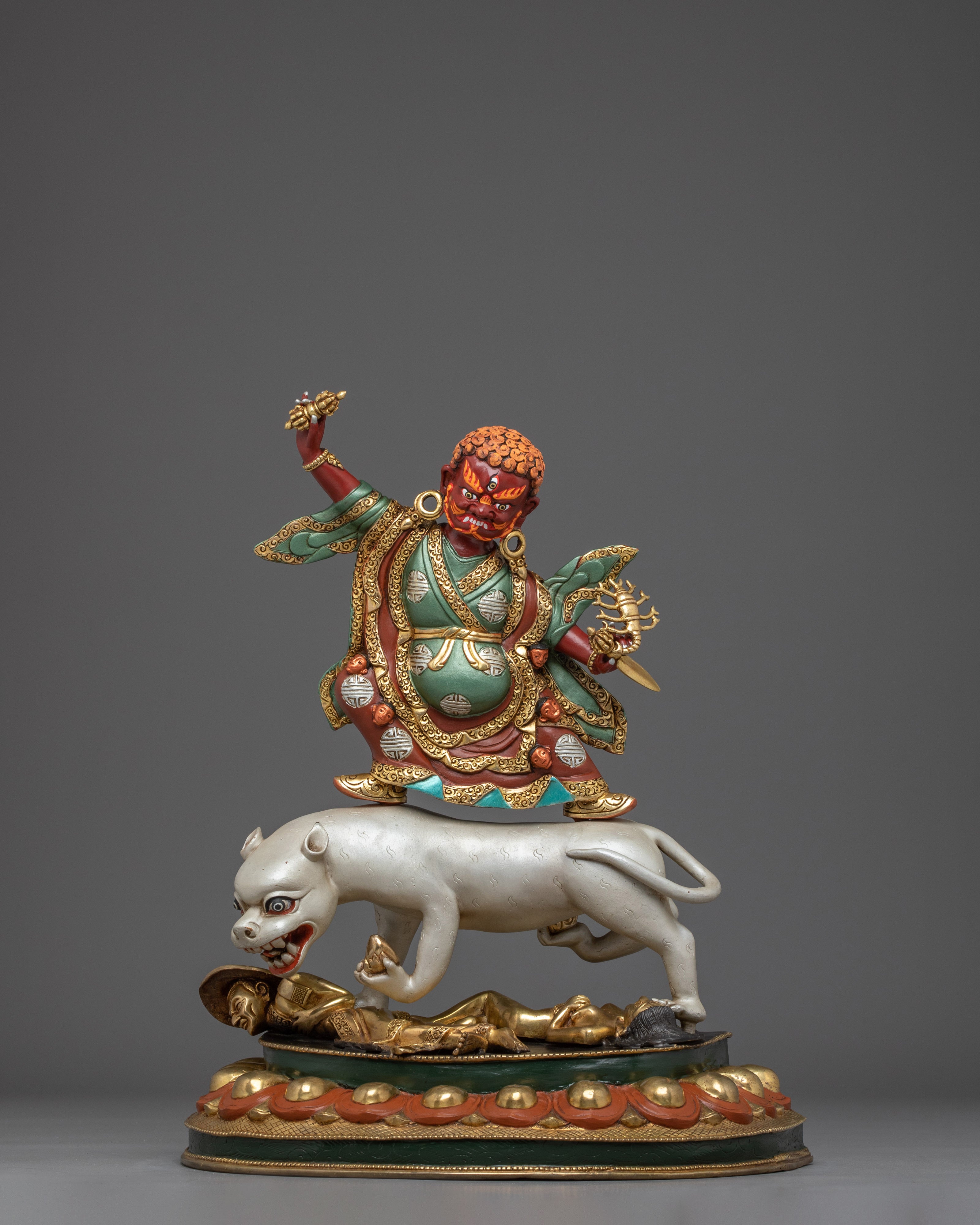 Dorje Drollo Statue: Protector of the Dharma