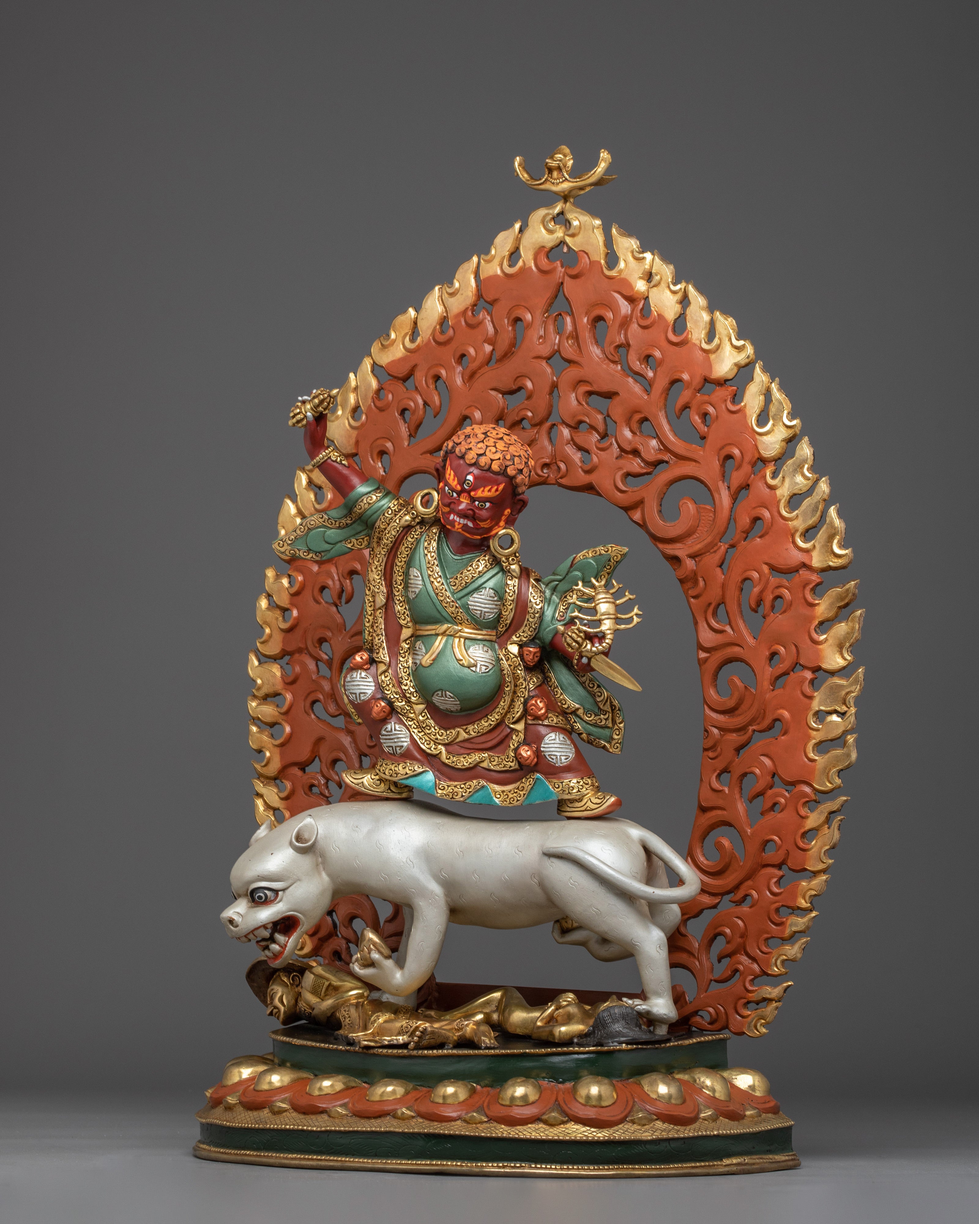 Dorje Drollo Statue: Protector of the Dharma