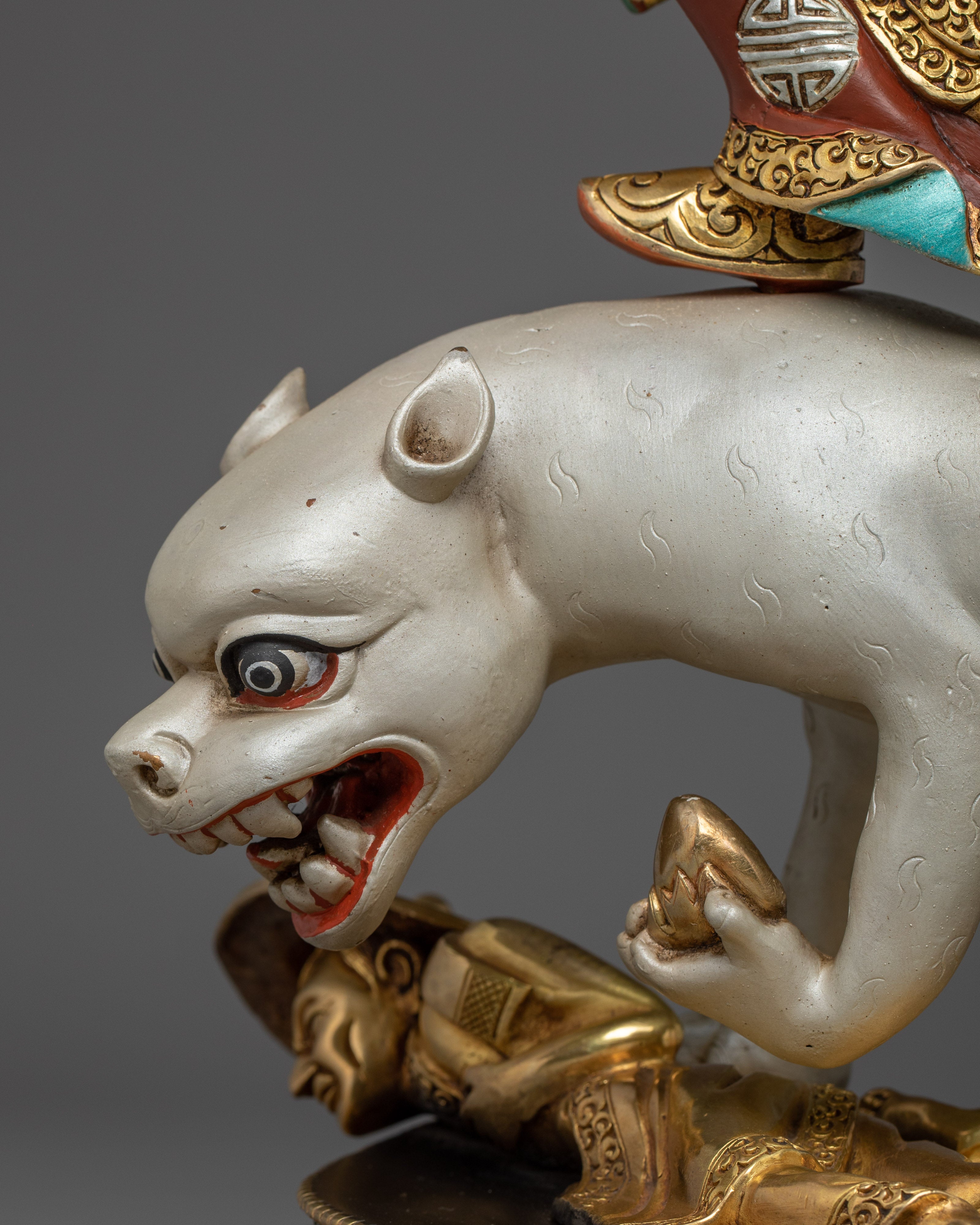 Dorje Drollo Statue: Protector of the Dharma