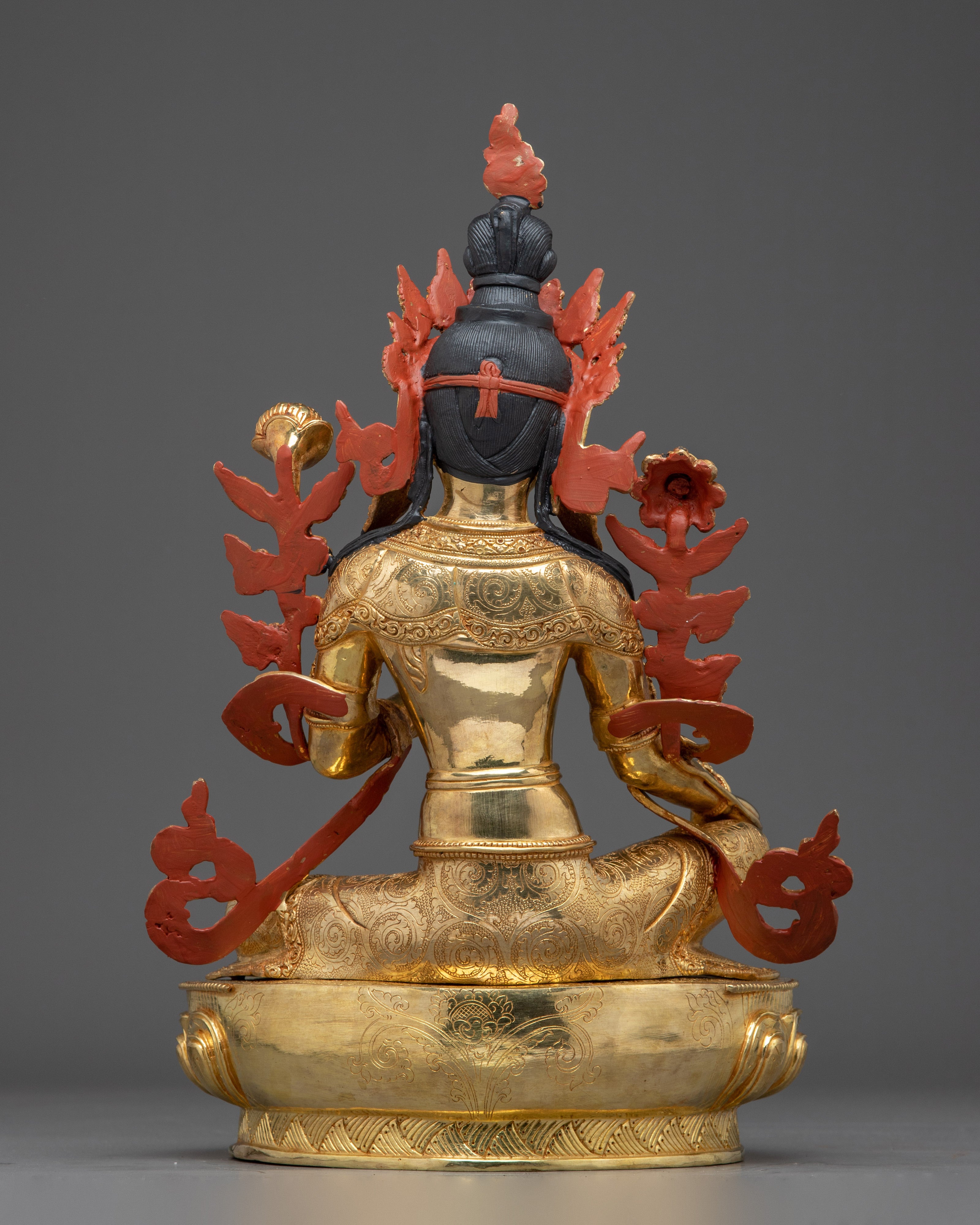 Green Tara Figurine, Swift Liberator of Compassion