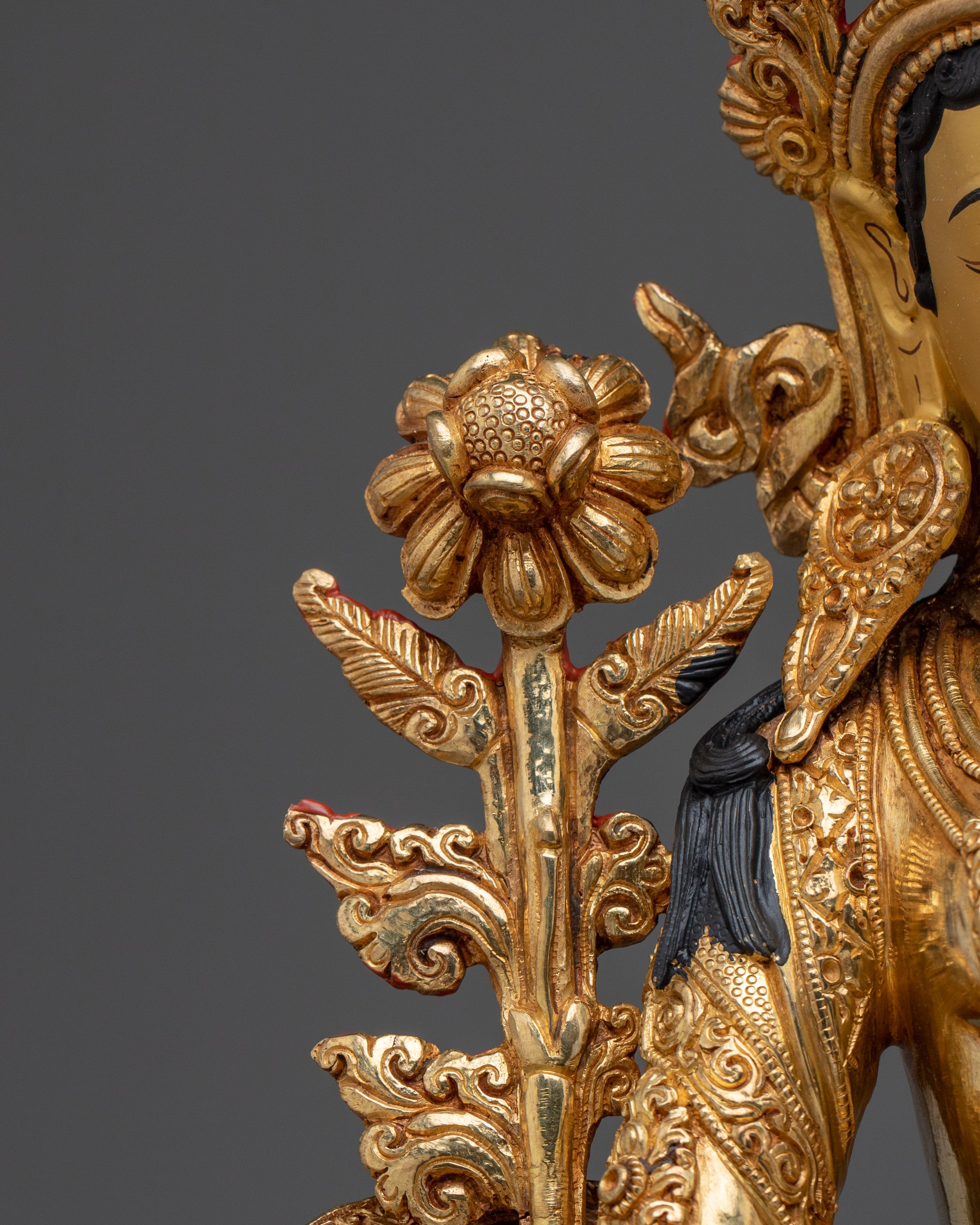 Green Tara Figurine, Swift Liberator of Compassion