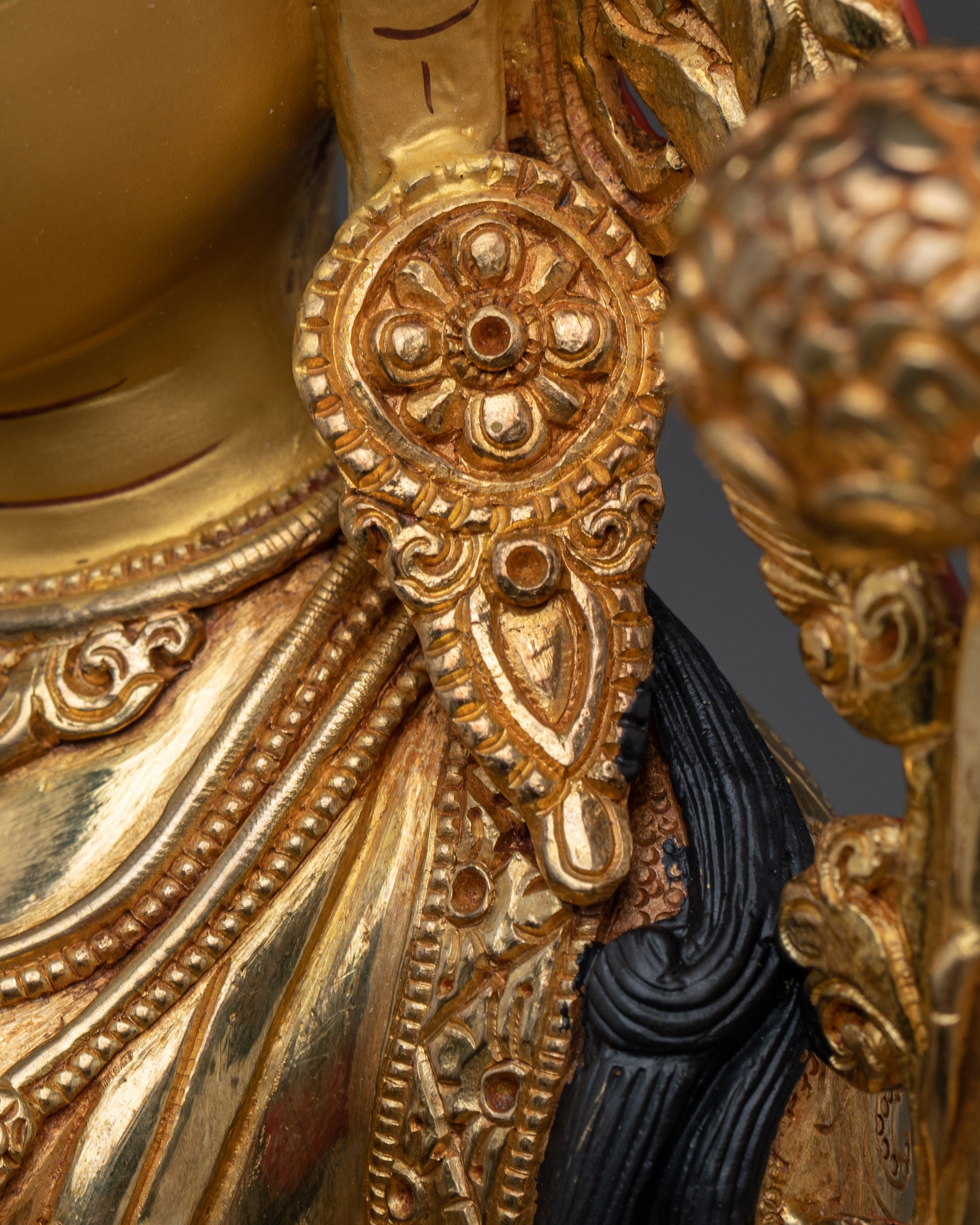 Green Tara Figurine, Swift Liberator of Compassion