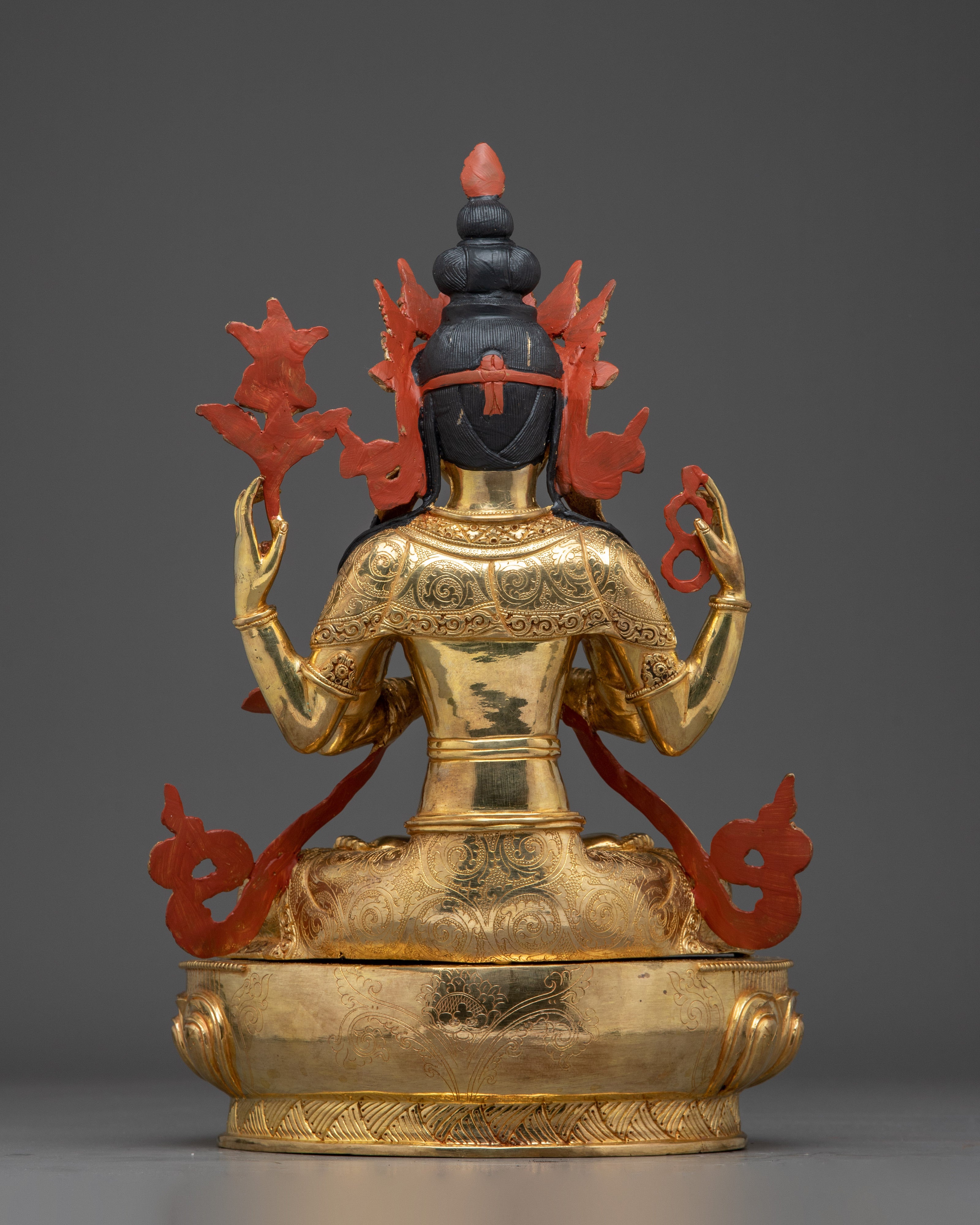 Vajrayana Chenrezig Figurine | Bodhisattva of Infinite Compassion
