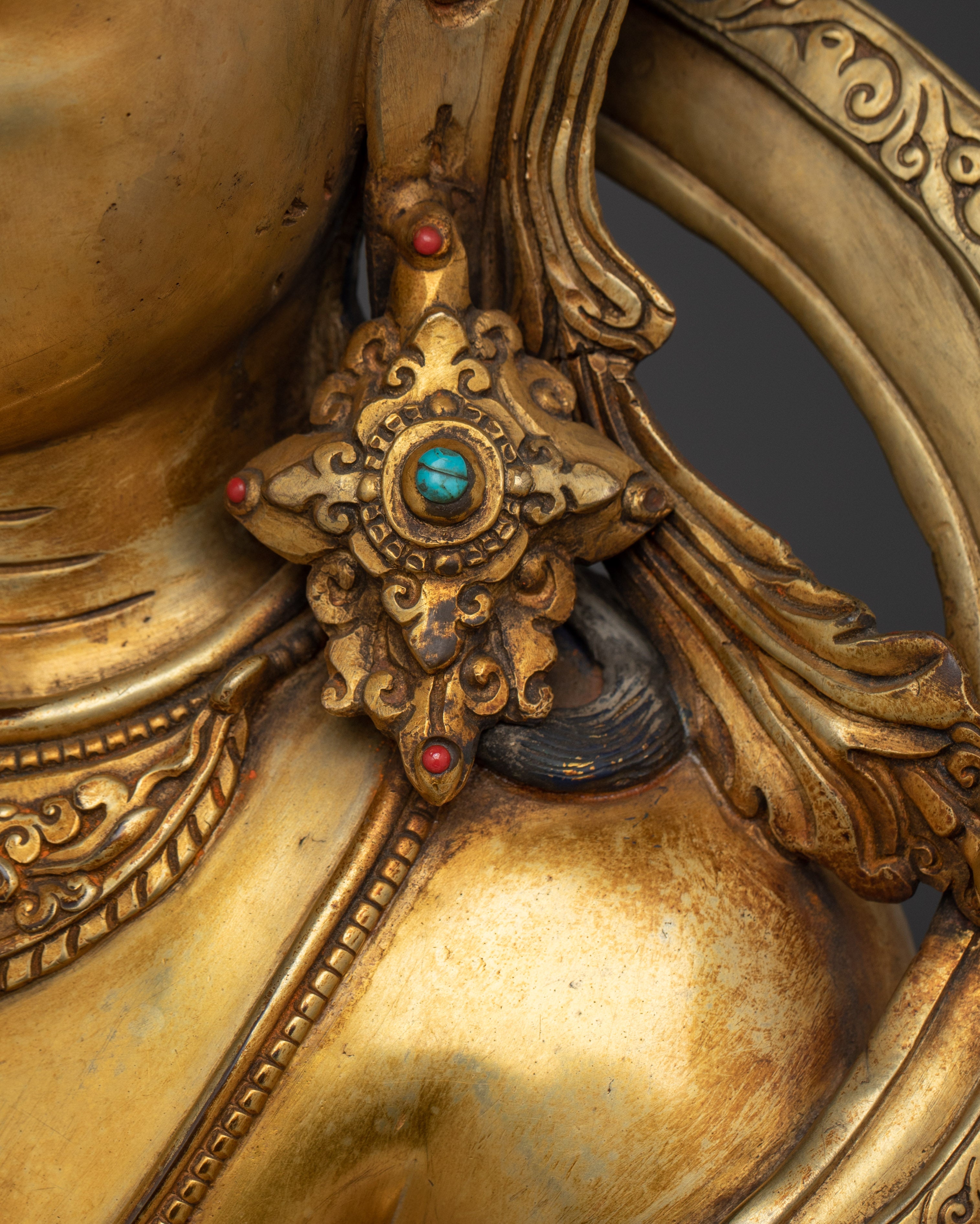 Shakyamuni Buddha Art, Peaceful Sculpture for Meditation