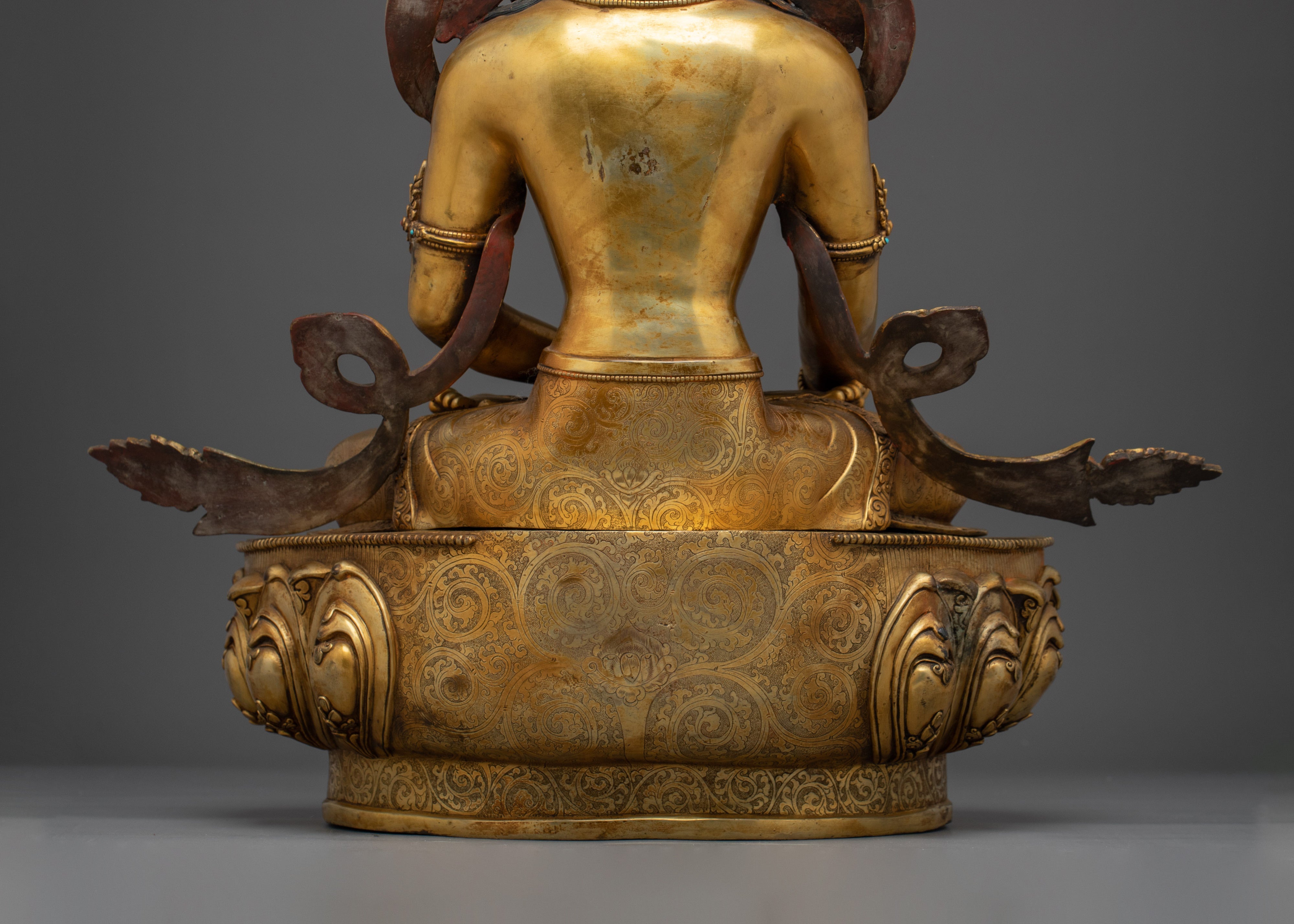 Shakyamuni Buddha Art, Peaceful Sculpture for Meditation