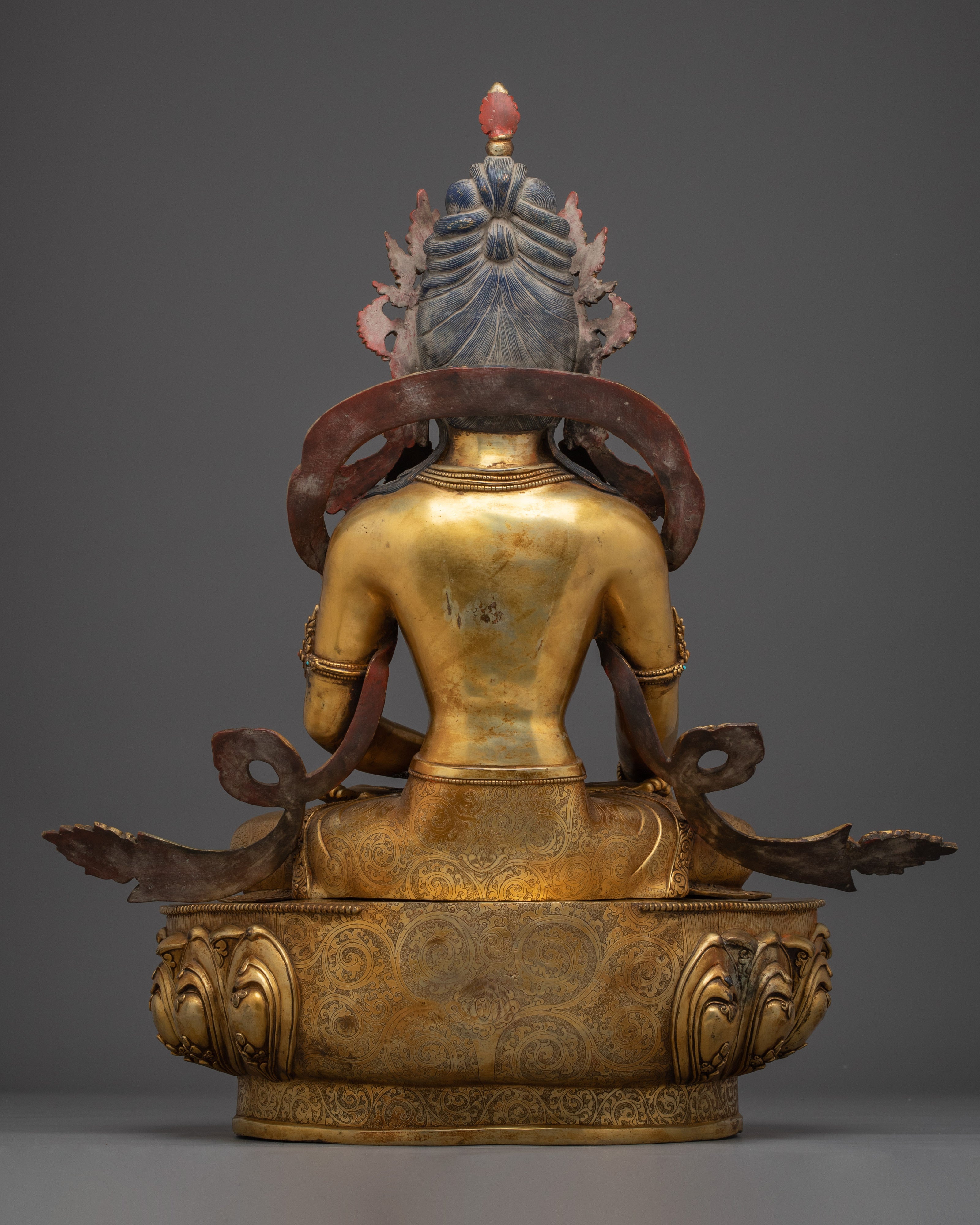 Shakyamuni Buddha Art, Peaceful Sculpture for Meditation
