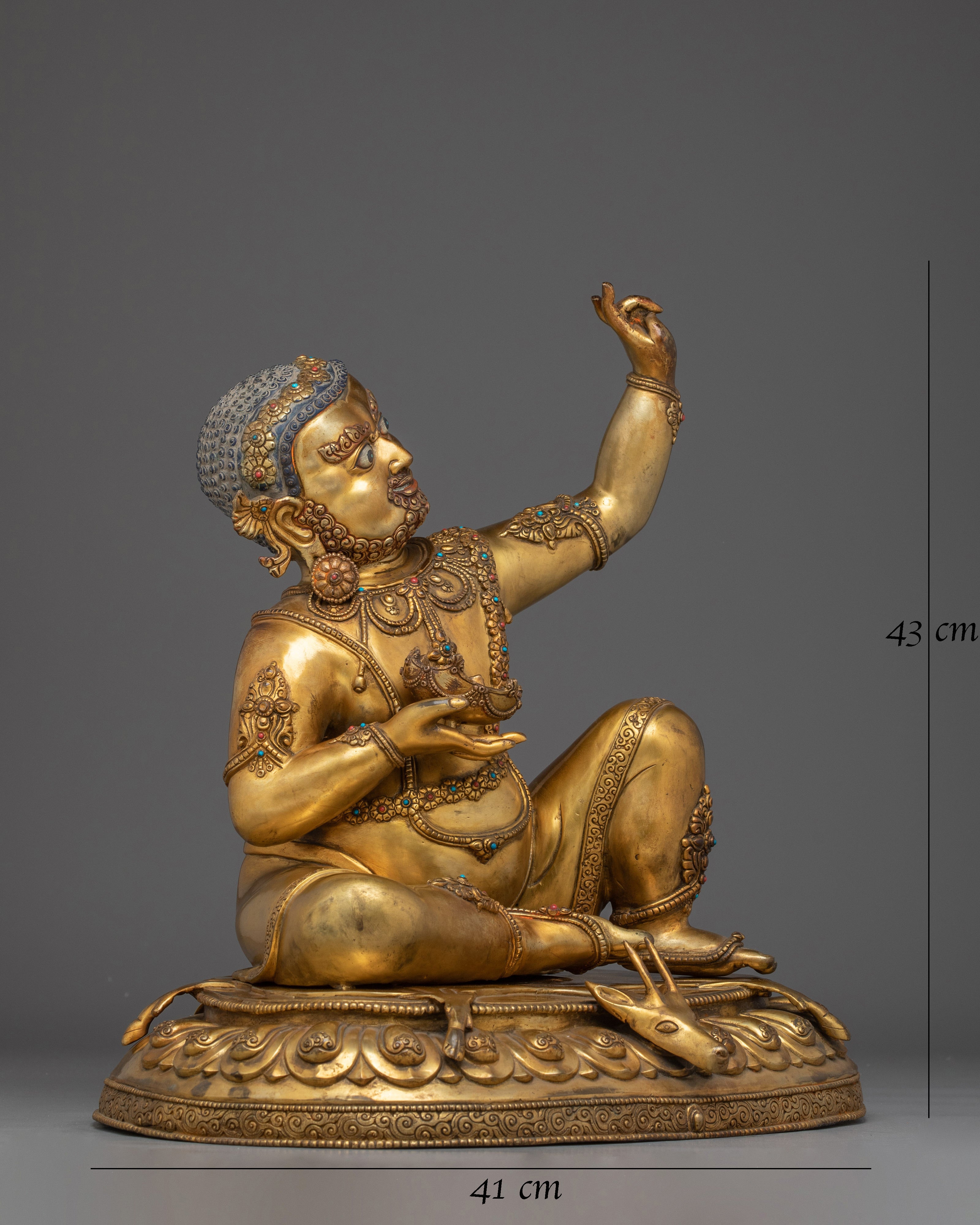 Graceful Master Virupaksa Art | Handcrafted Symbol of Spiritual Wisdom