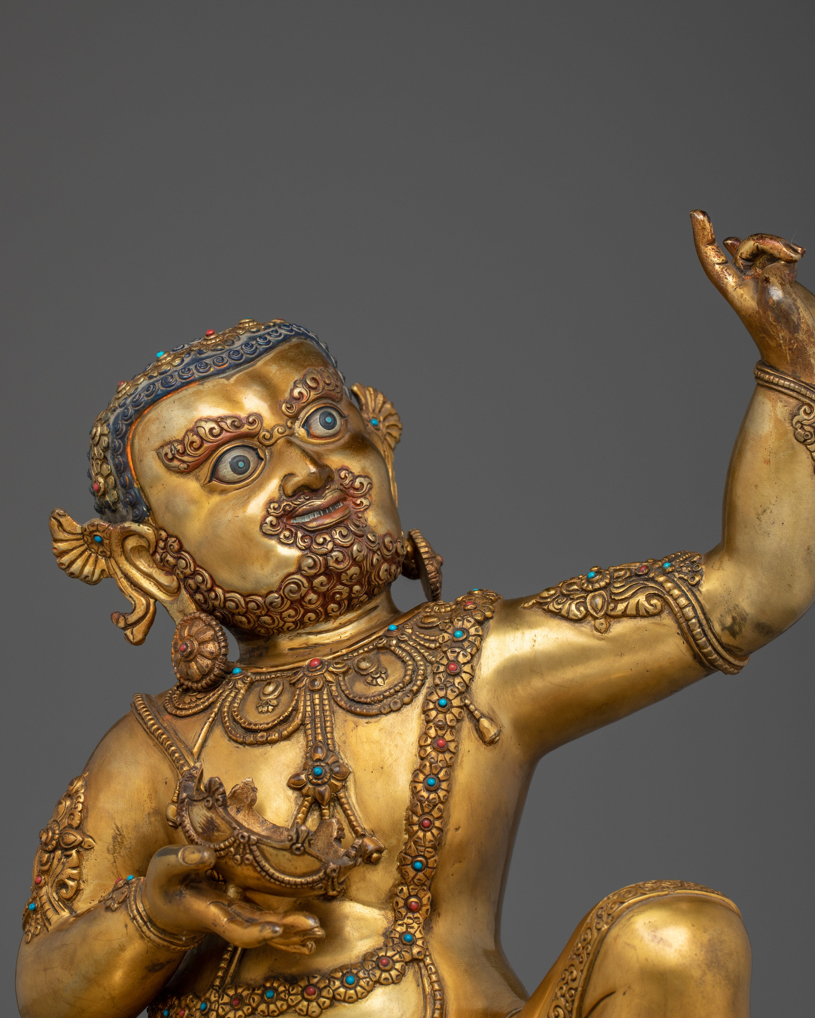 Graceful Master Virupaksa Art | Handcrafted Symbol of Spiritual Wisdom