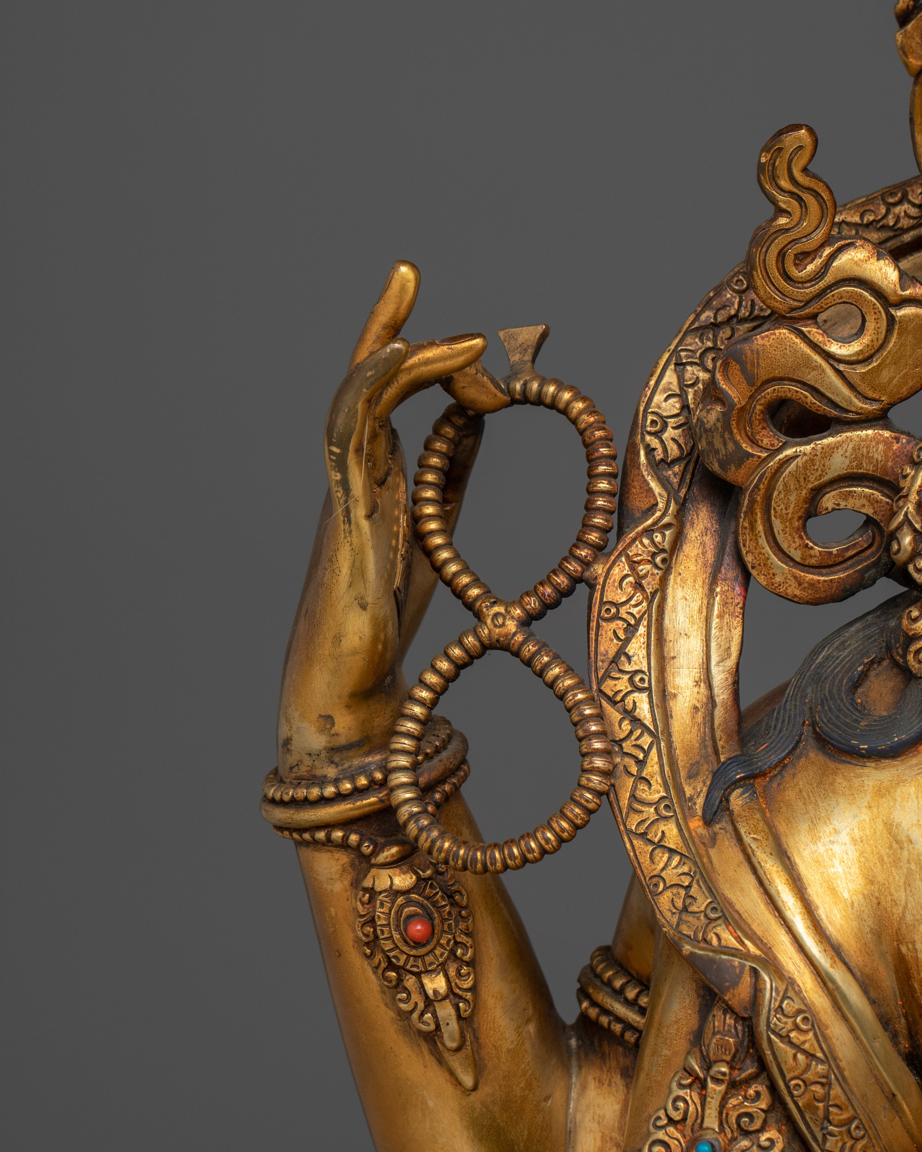 Bodhisattva Chenrezig 25.6 Inch Statue for Meditation